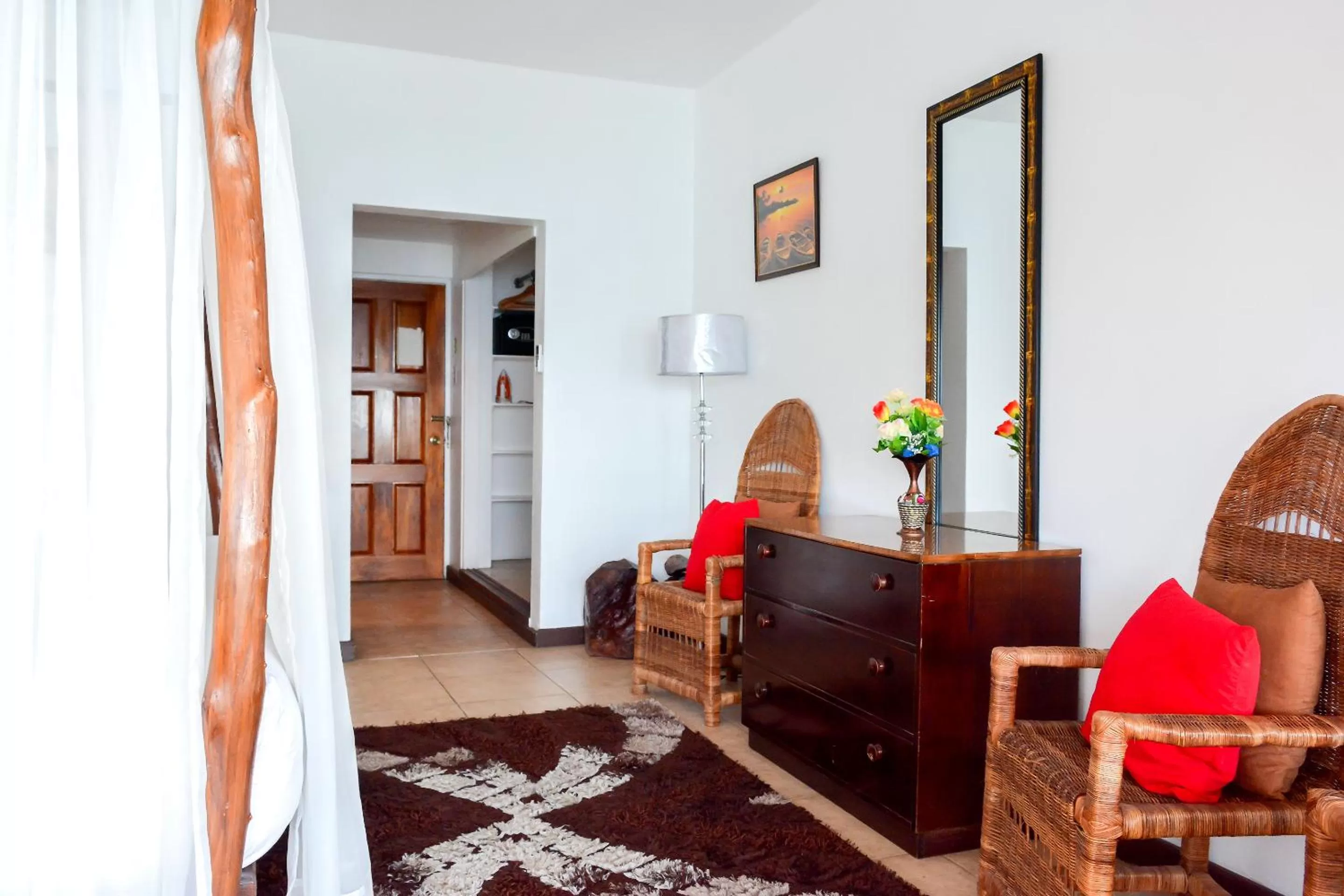 Seating area in Sand and Tan Beach Hotel