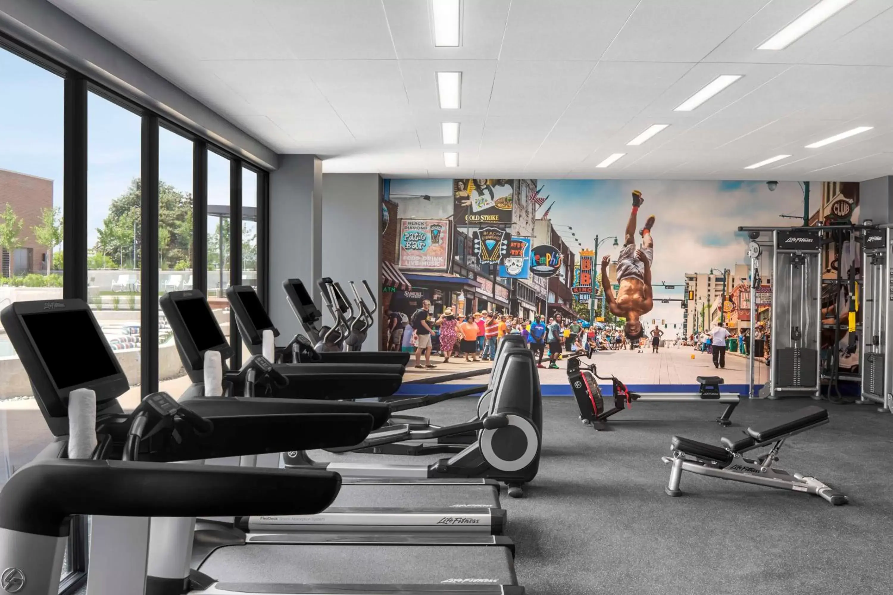 Fitness centre/facilities, Fitness Center/Facilities in Hyatt Centric Beale Street Memphis