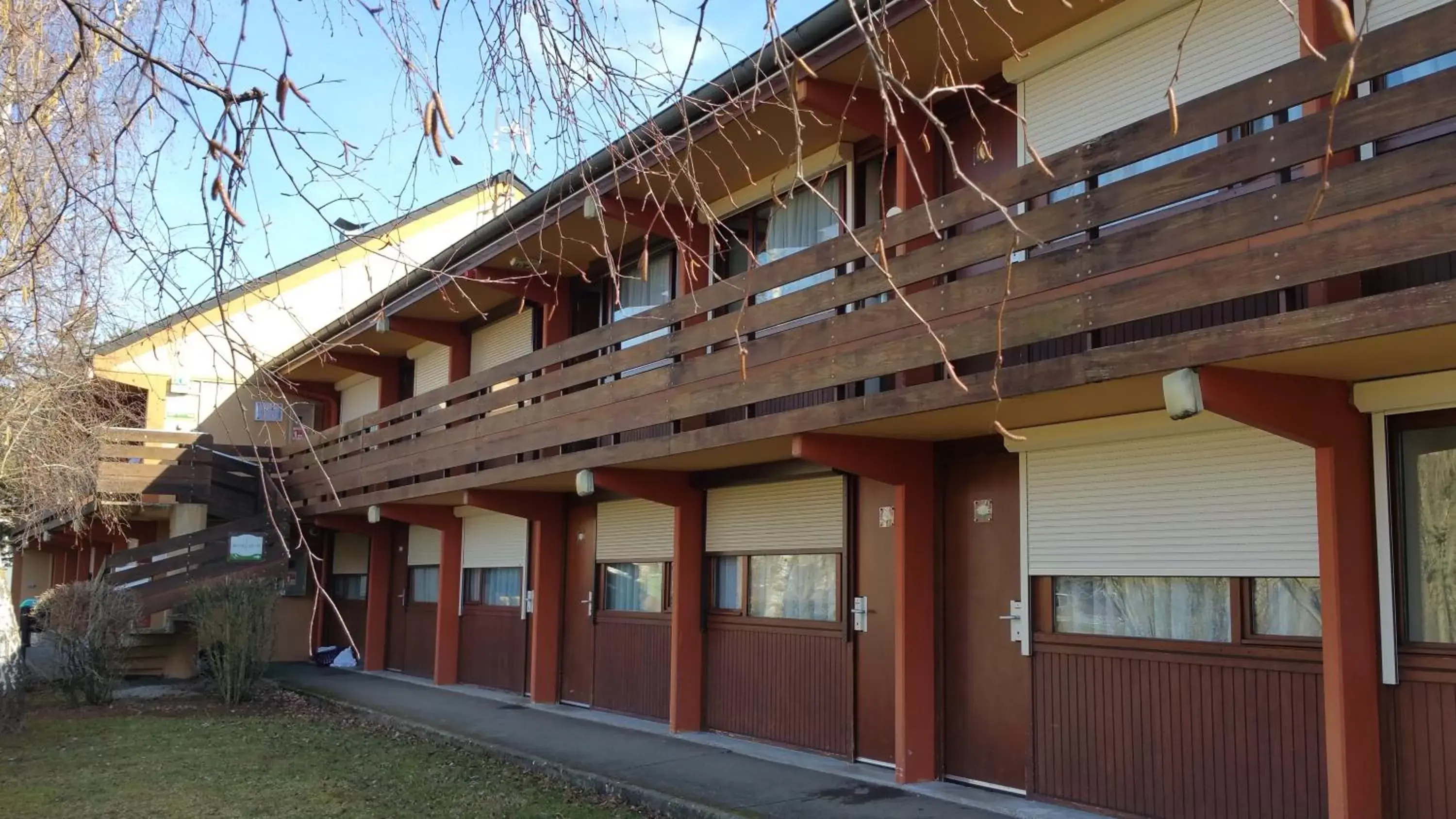 View (from property/room), Property Building in Campanile Rodez