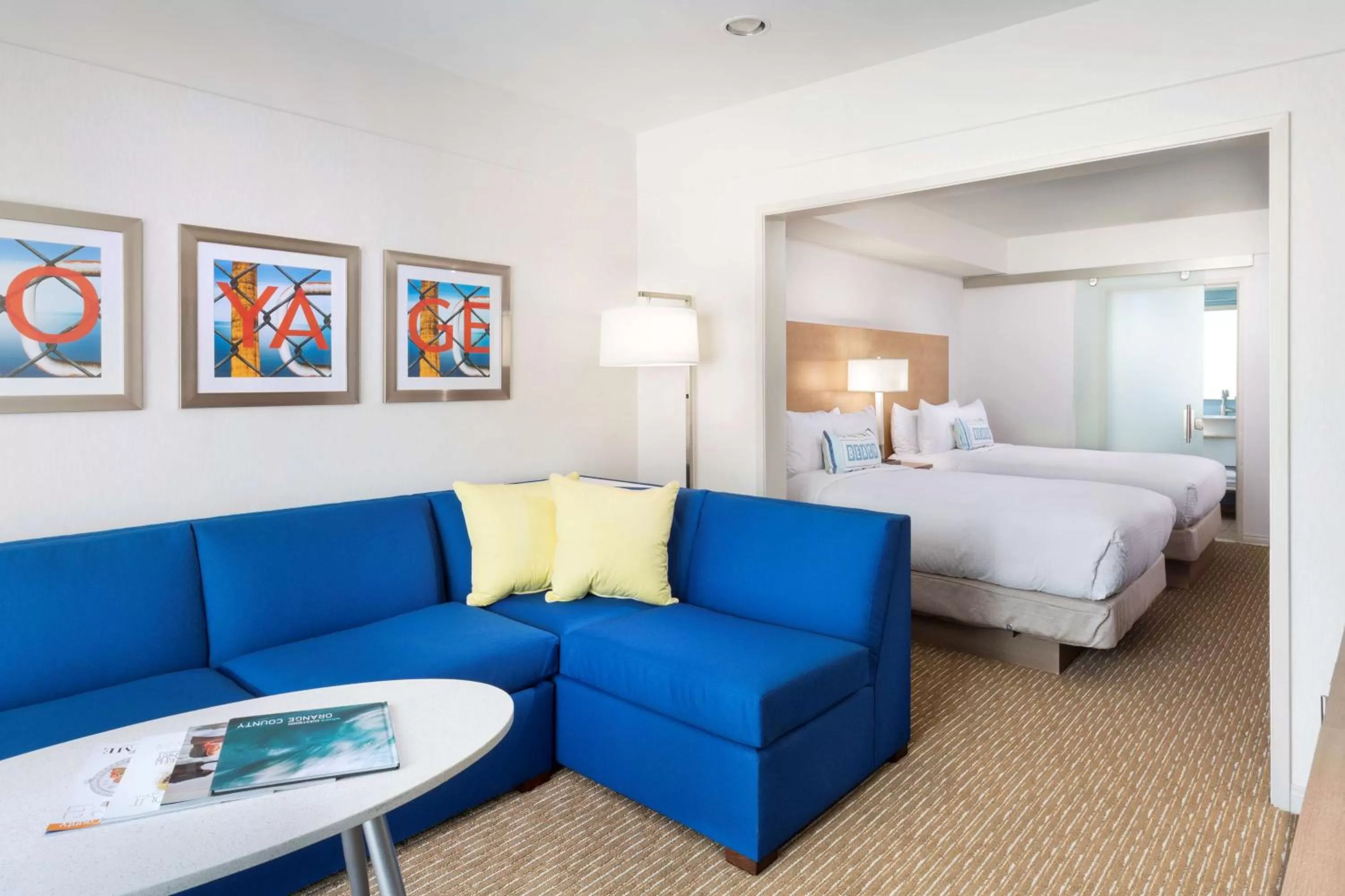 Standard Double Suite with 2 Double Beds Ocean View-Hearing Access in DoubleTree Suites by Hilton Doheny Beach