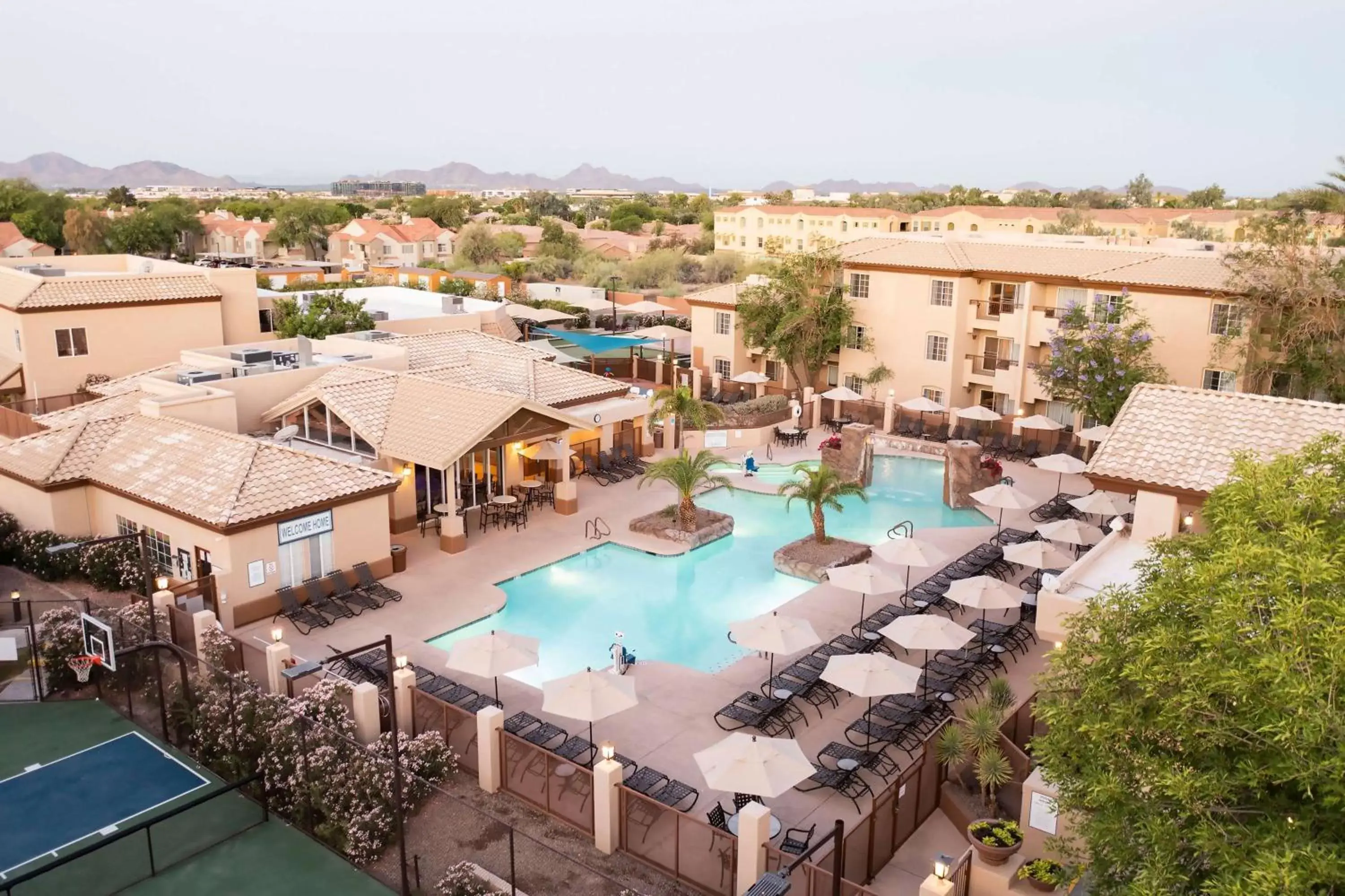 Pool View in Hilton Vacation Club Scottsdale Villa Mirage