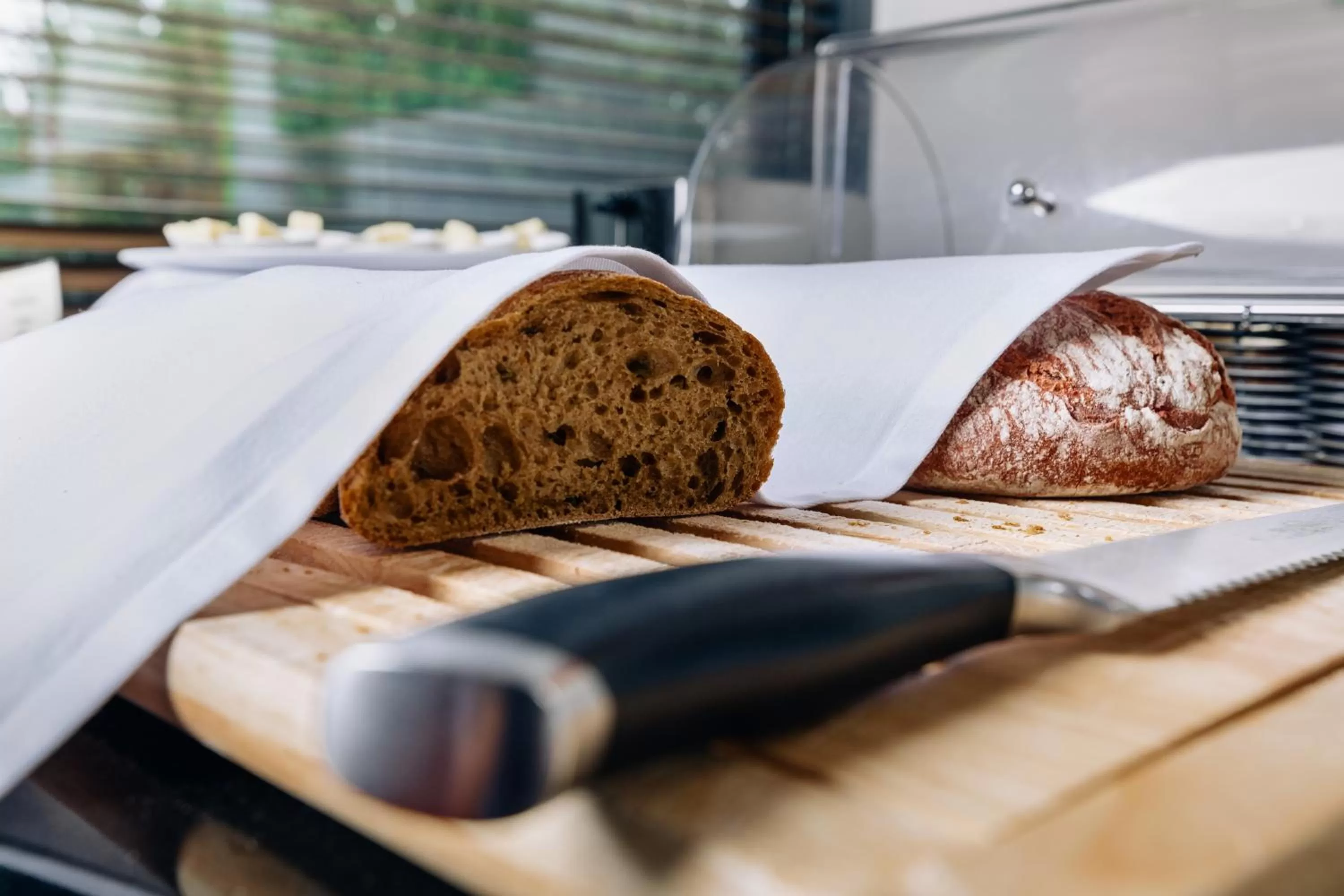 Breakfast in Mercure Palanga Vanagupe Resort & SPA