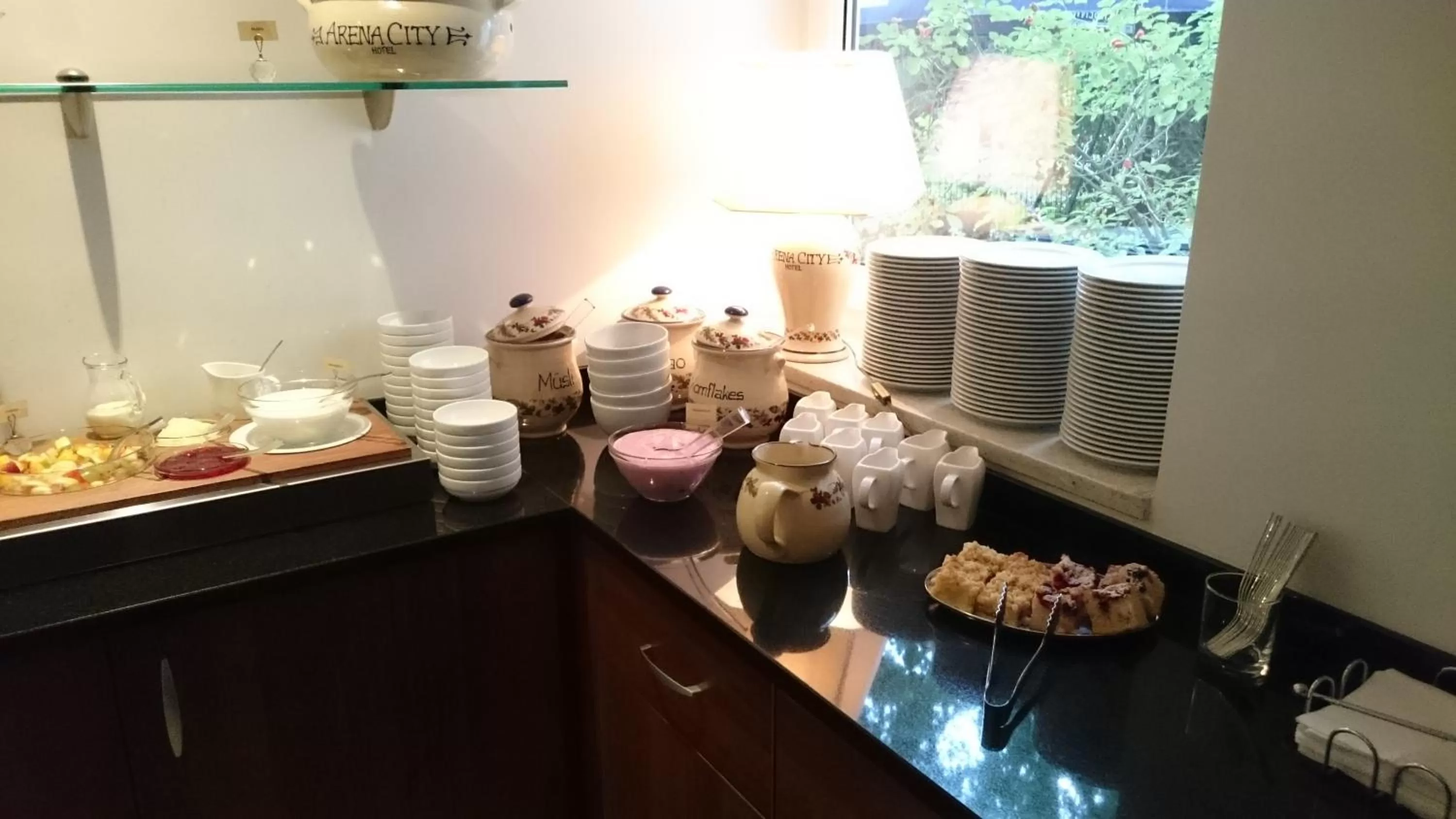 Breakfast in Hotel Arena City