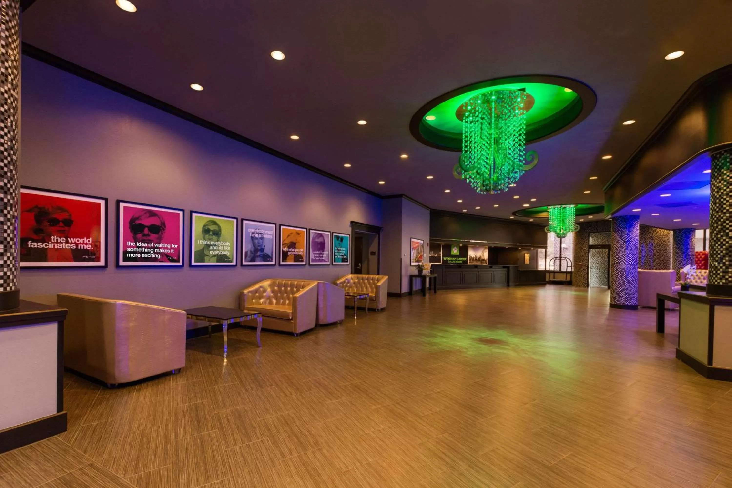 Lobby or reception in Wyndham Garden Dallas North