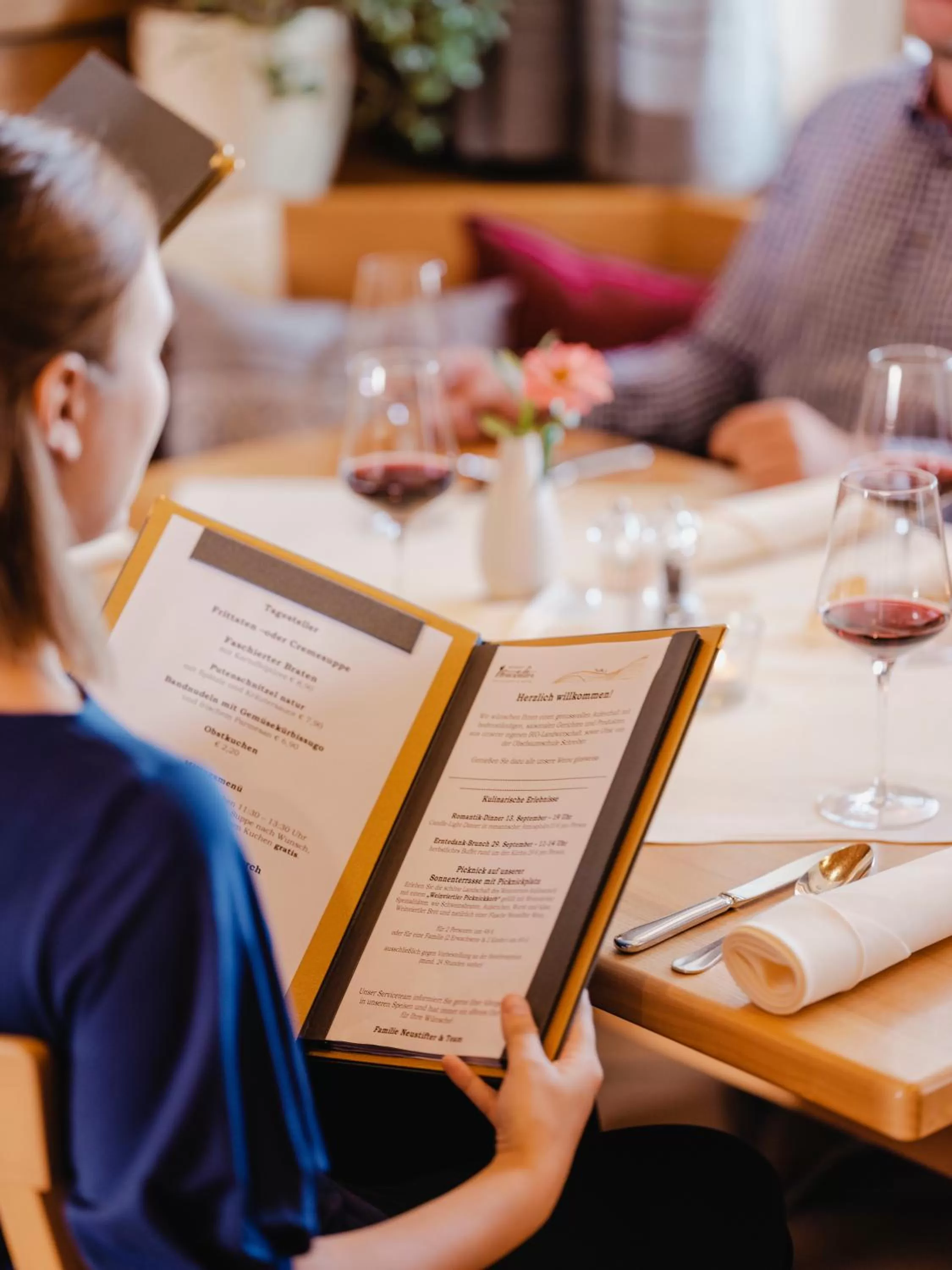 Restaurant/places to eat in Hotel Neustifter