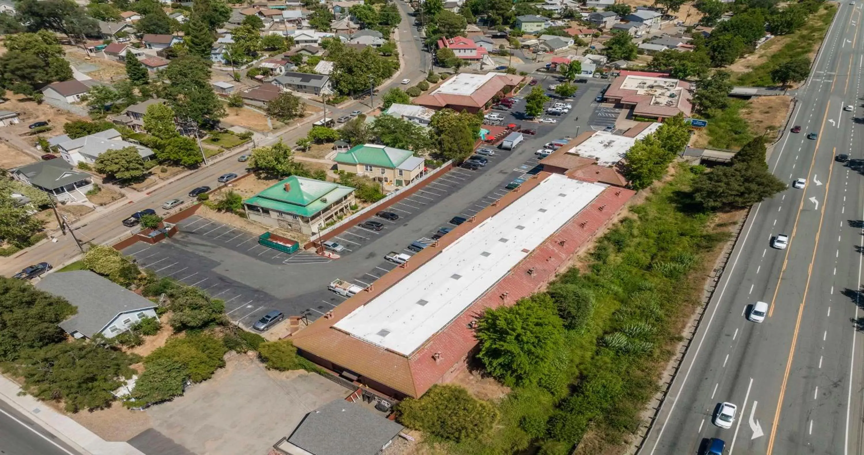 Property building, Bird's-eye View in Best Western Amador Inn