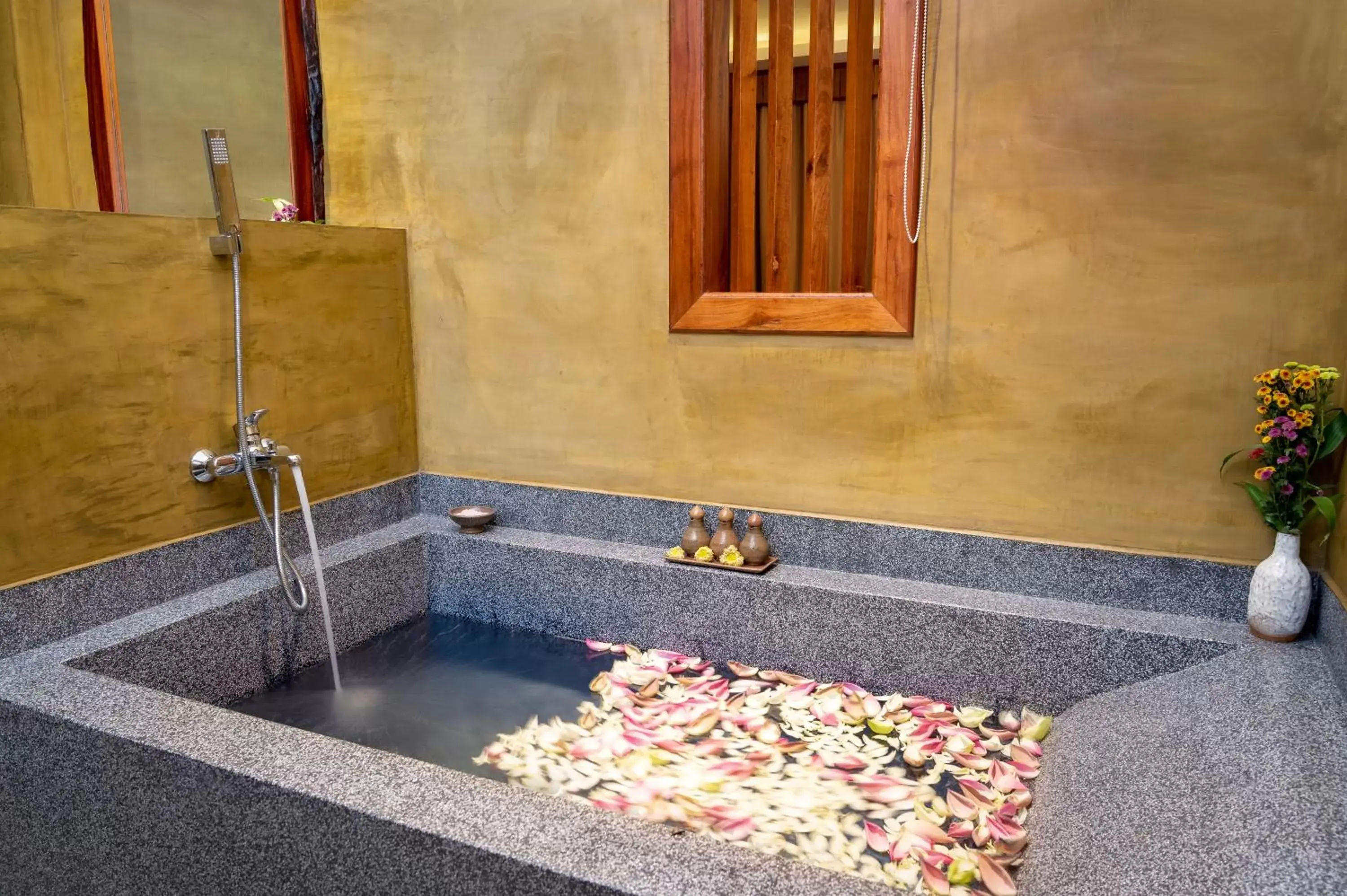 Bathroom in Khmer House Resort Bathroom in Khmer House Resort