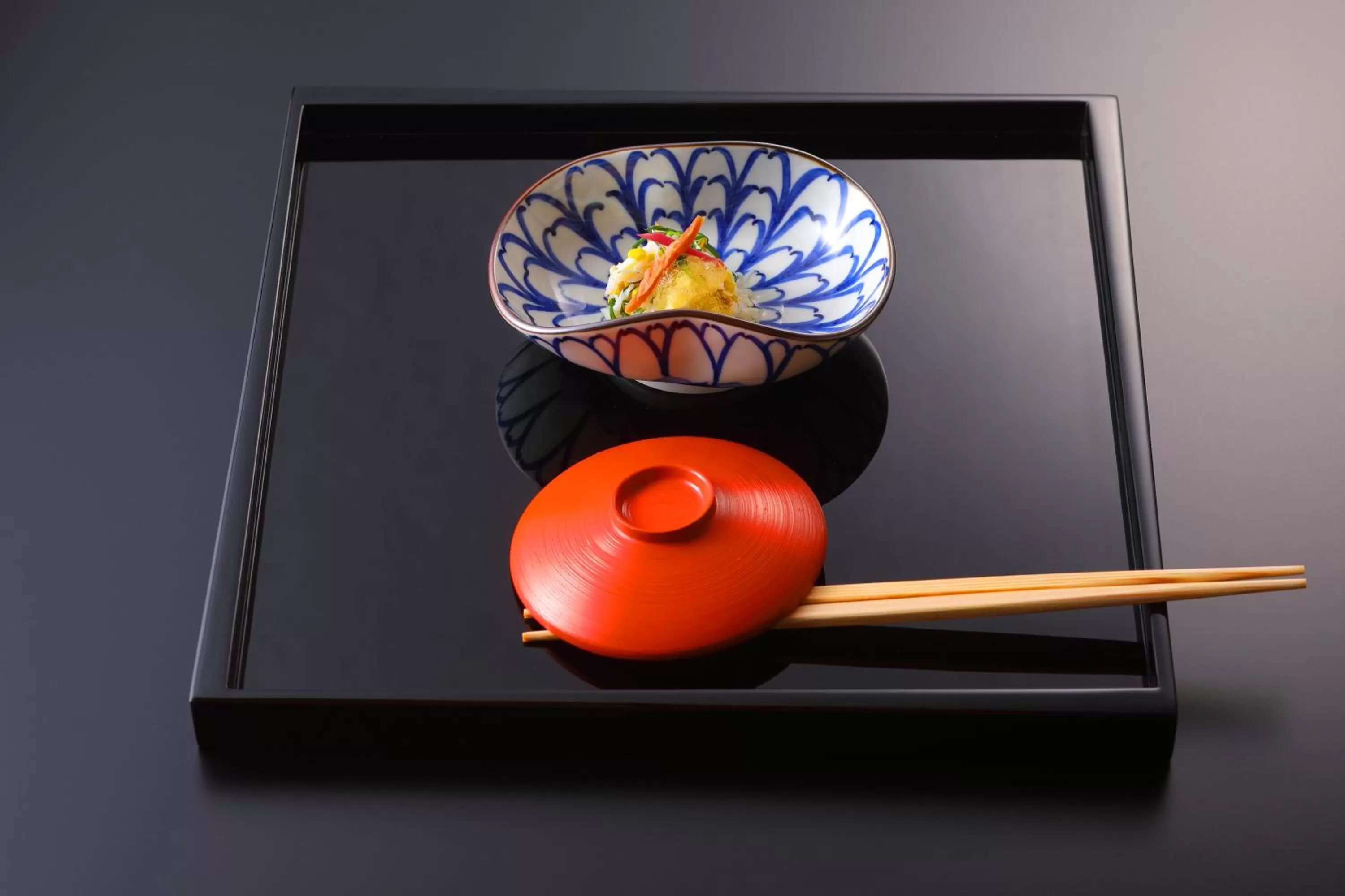 Food close-up in Waqoo Naritasanmonzen