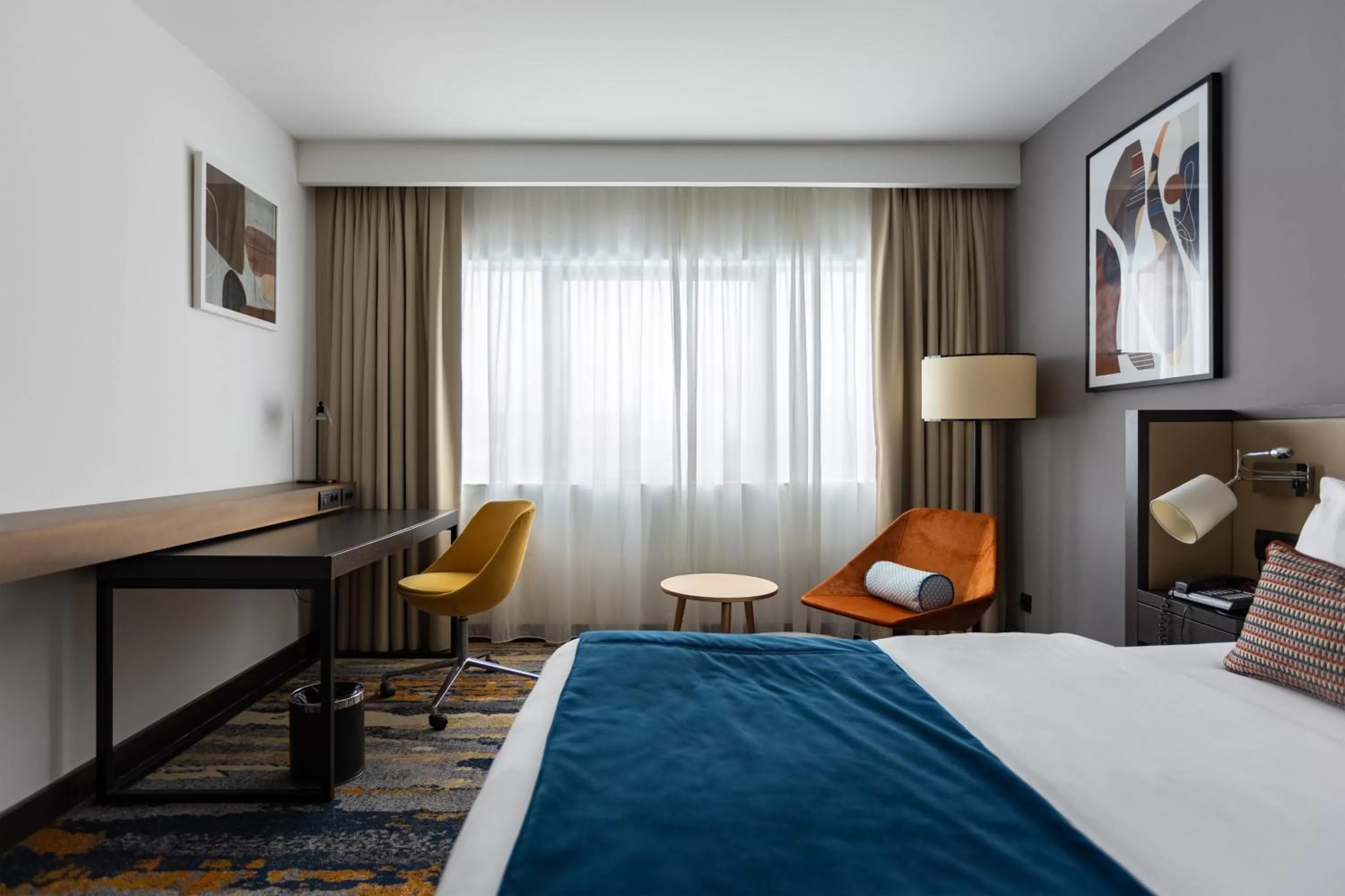 Photo of the whole room, Bed in Crowne Plaza Belgrade by IHG