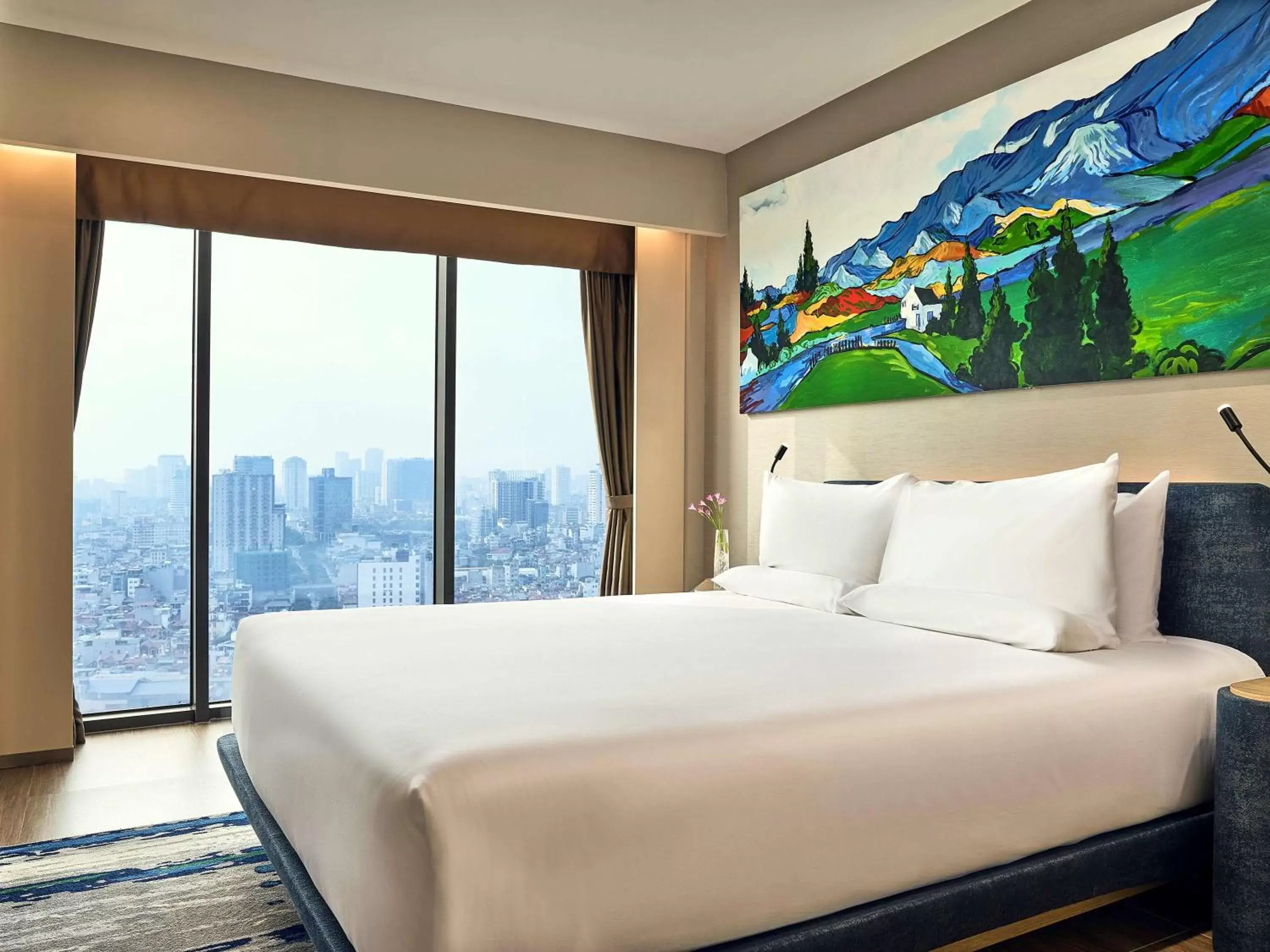 Bedroom, Mountain View in Novotel Hanoi Thai Ha