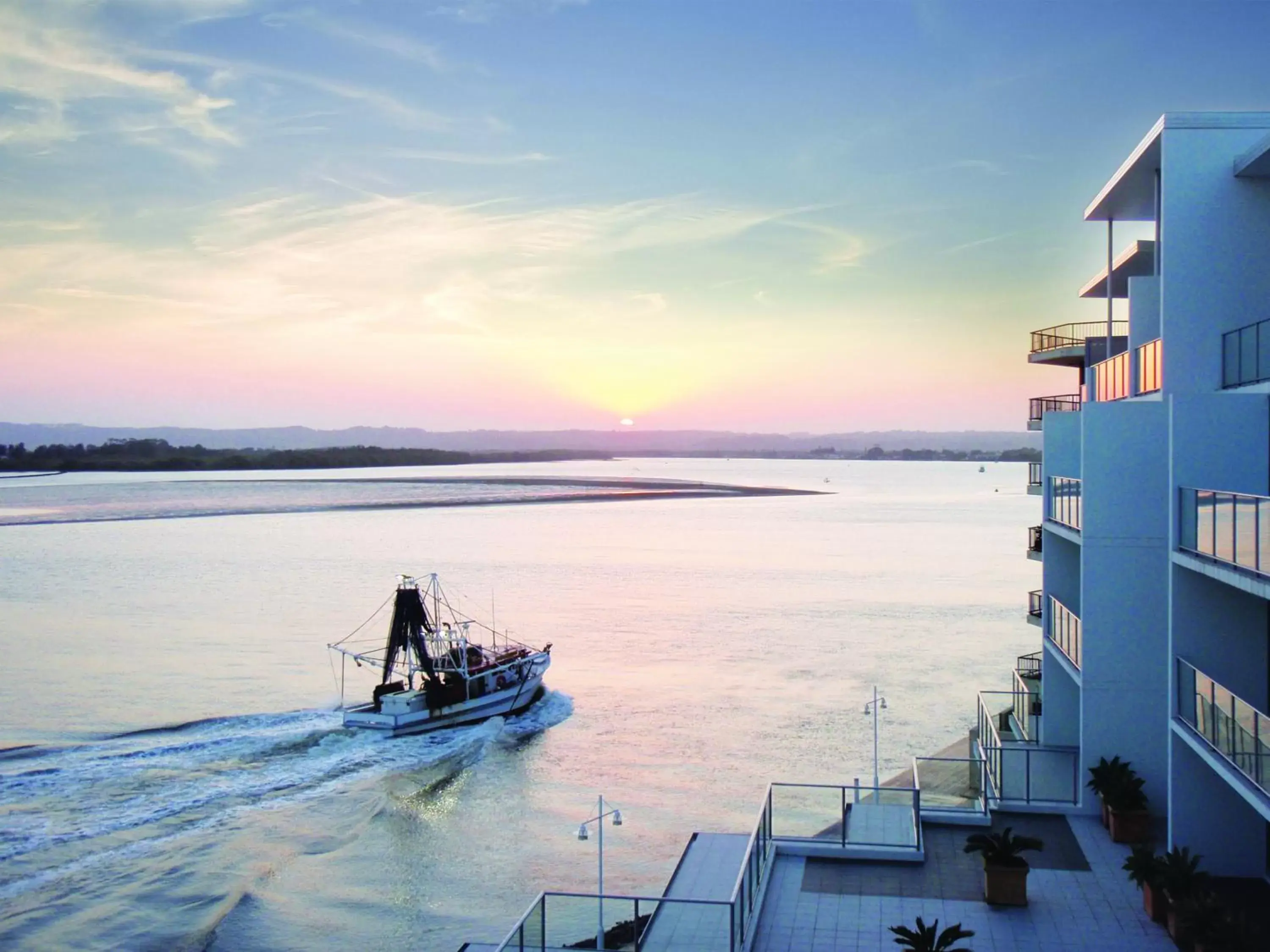 Sea view in Ramada Hotel & Suites by Wyndham Ballina Byron Sea view in Ramada Hotel & Suites by Wyndham Ballina Byron