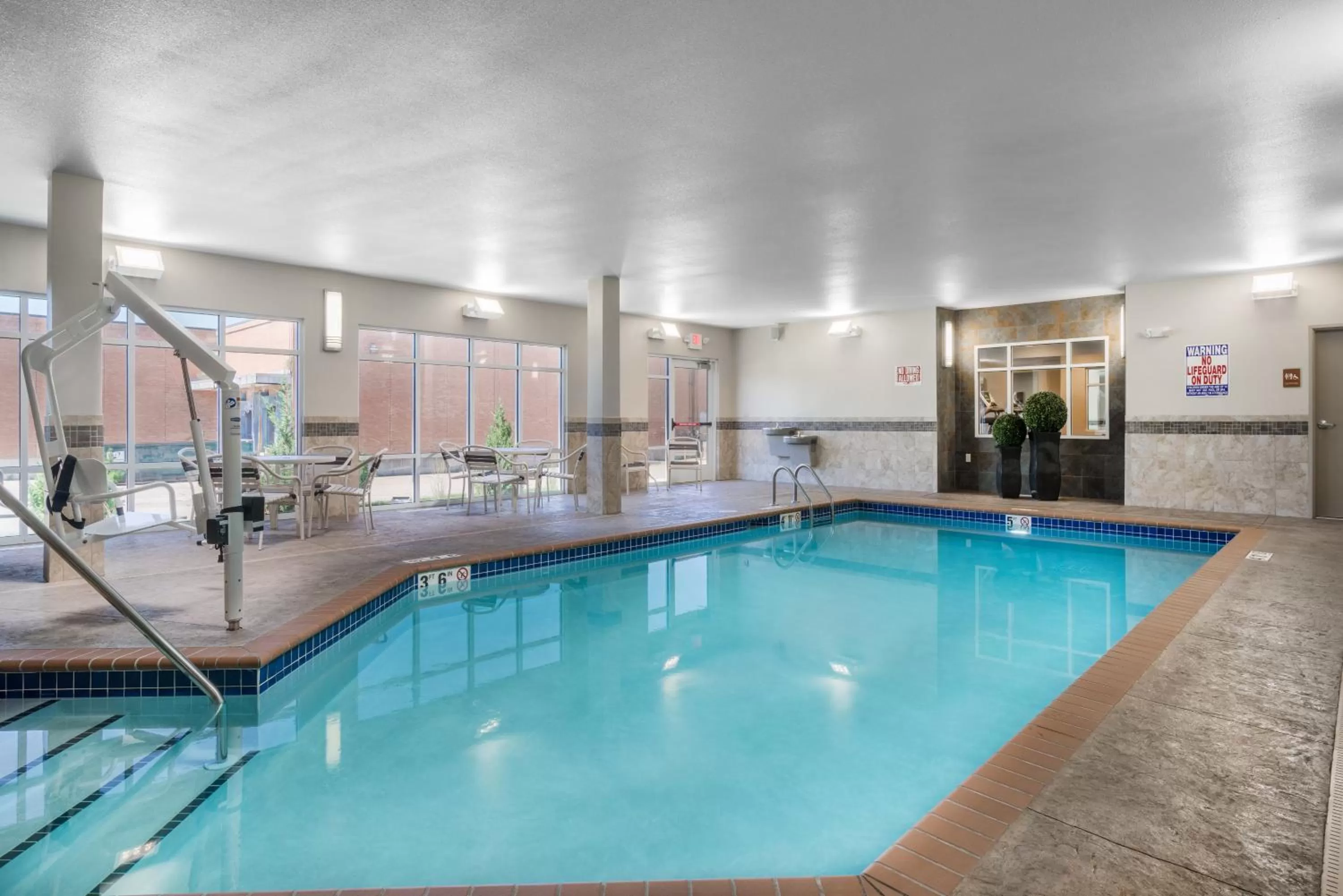 Swimming pool in AmericInn by Wyndham Winona