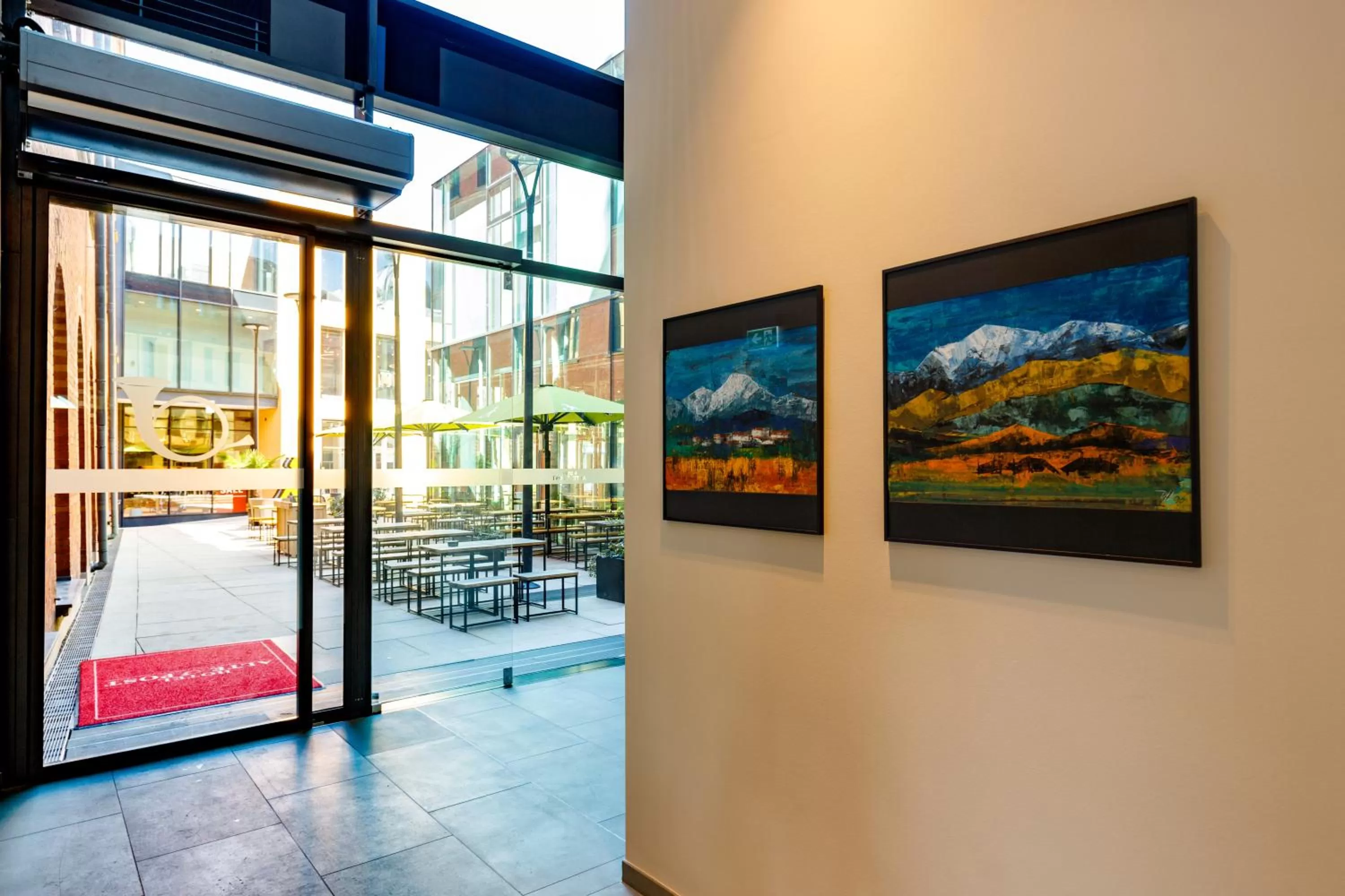 Property building in Hotel Alte Post