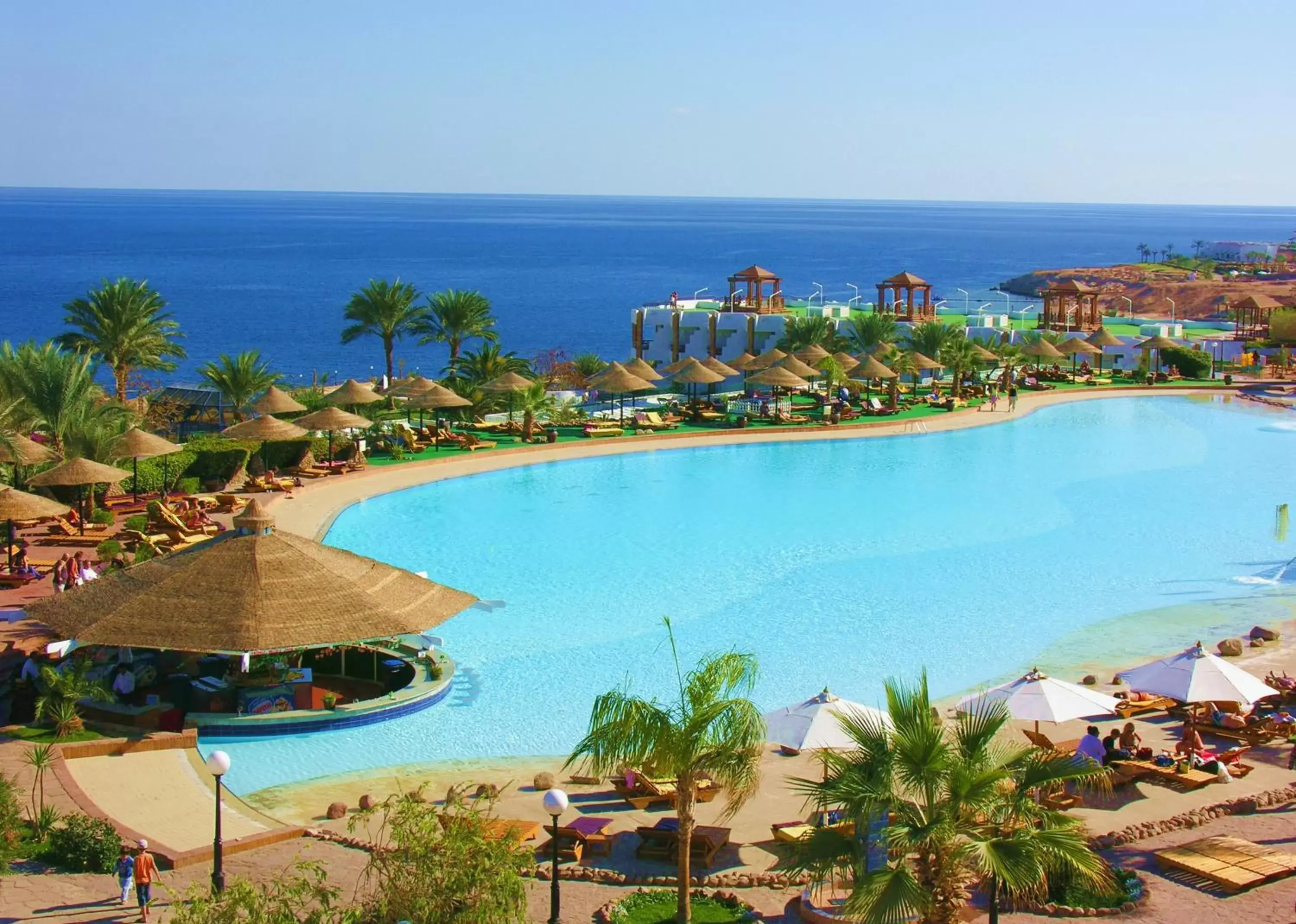 Swimming pool, Pool View in Pyramisa Beach Resort Sharm El Sheikh