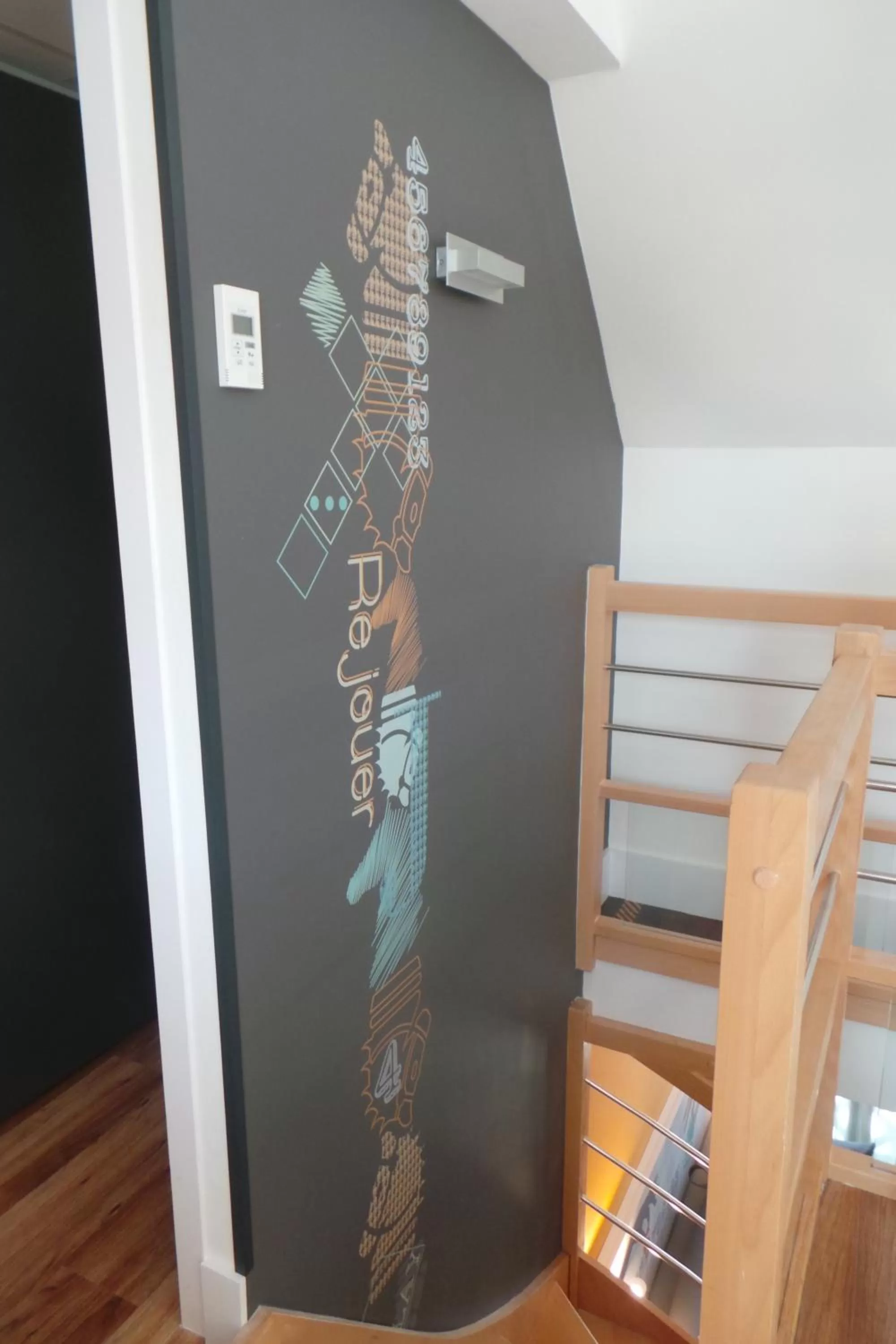 Decorative detail in ibis Styles Deauville Centre