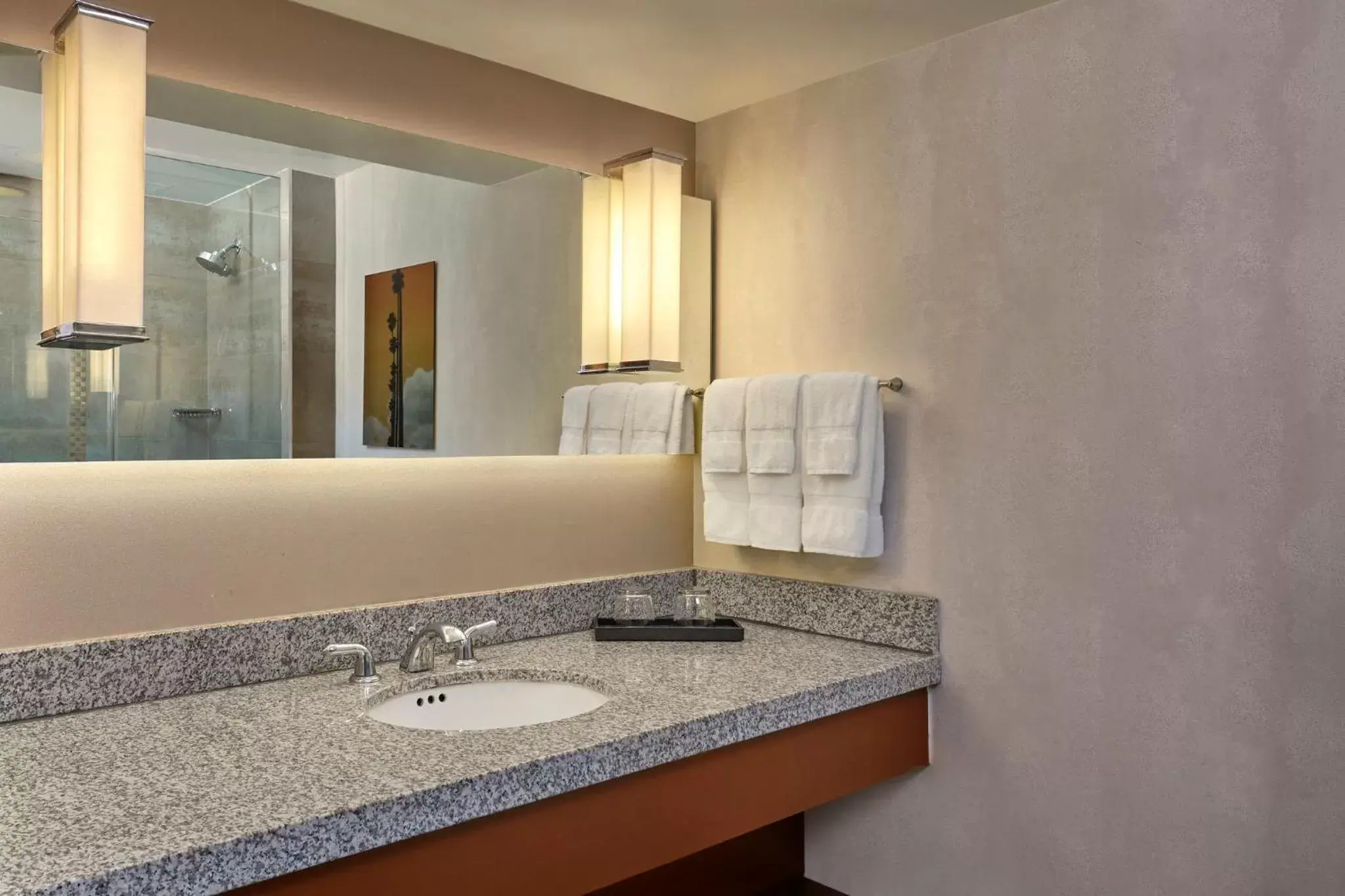 Bathroom in Loews Hollywood Hotel Bathroom in Loews Hollywood Hotel