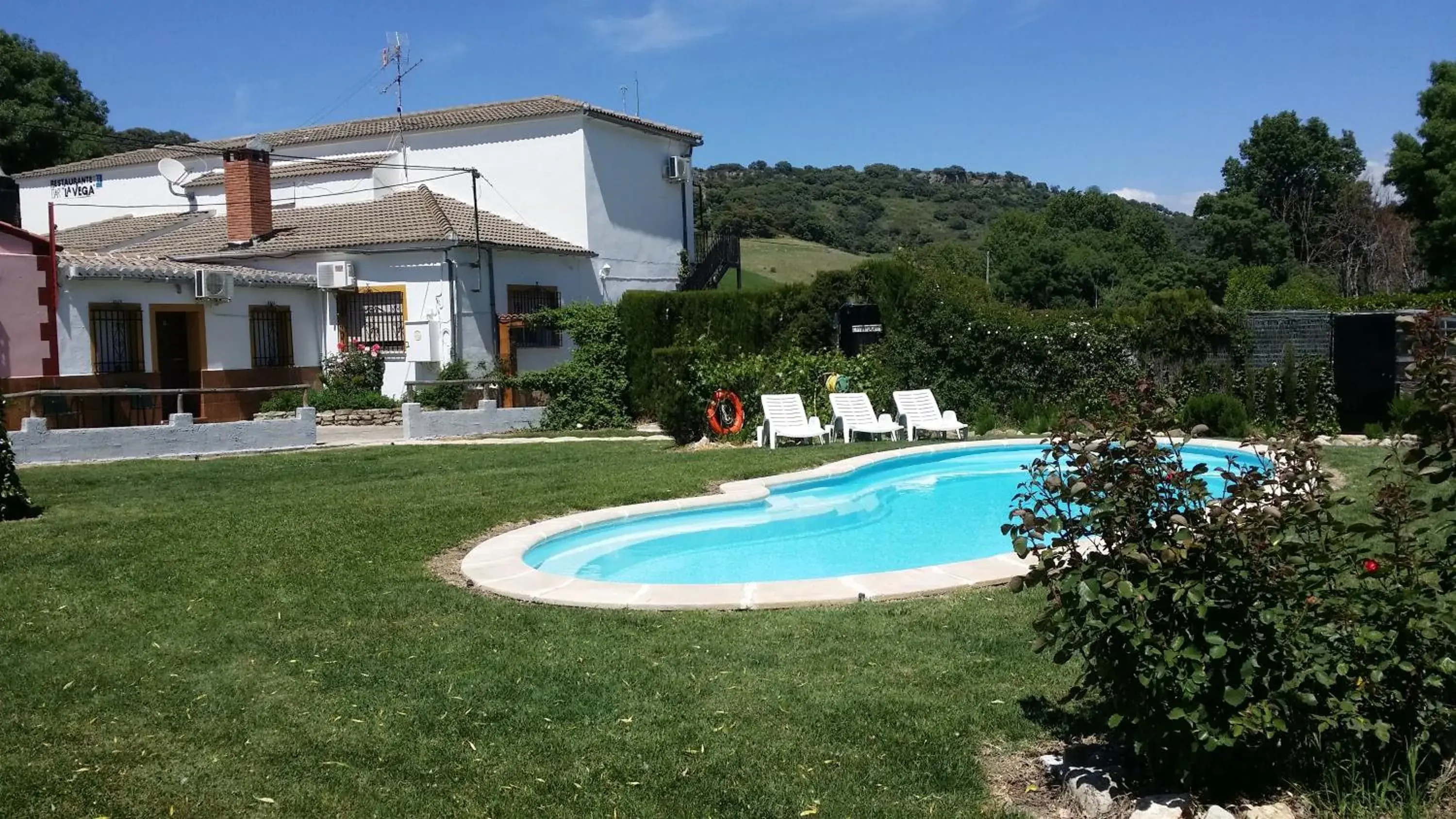 Swimming Pool in Hostal Rural Venta La Vega