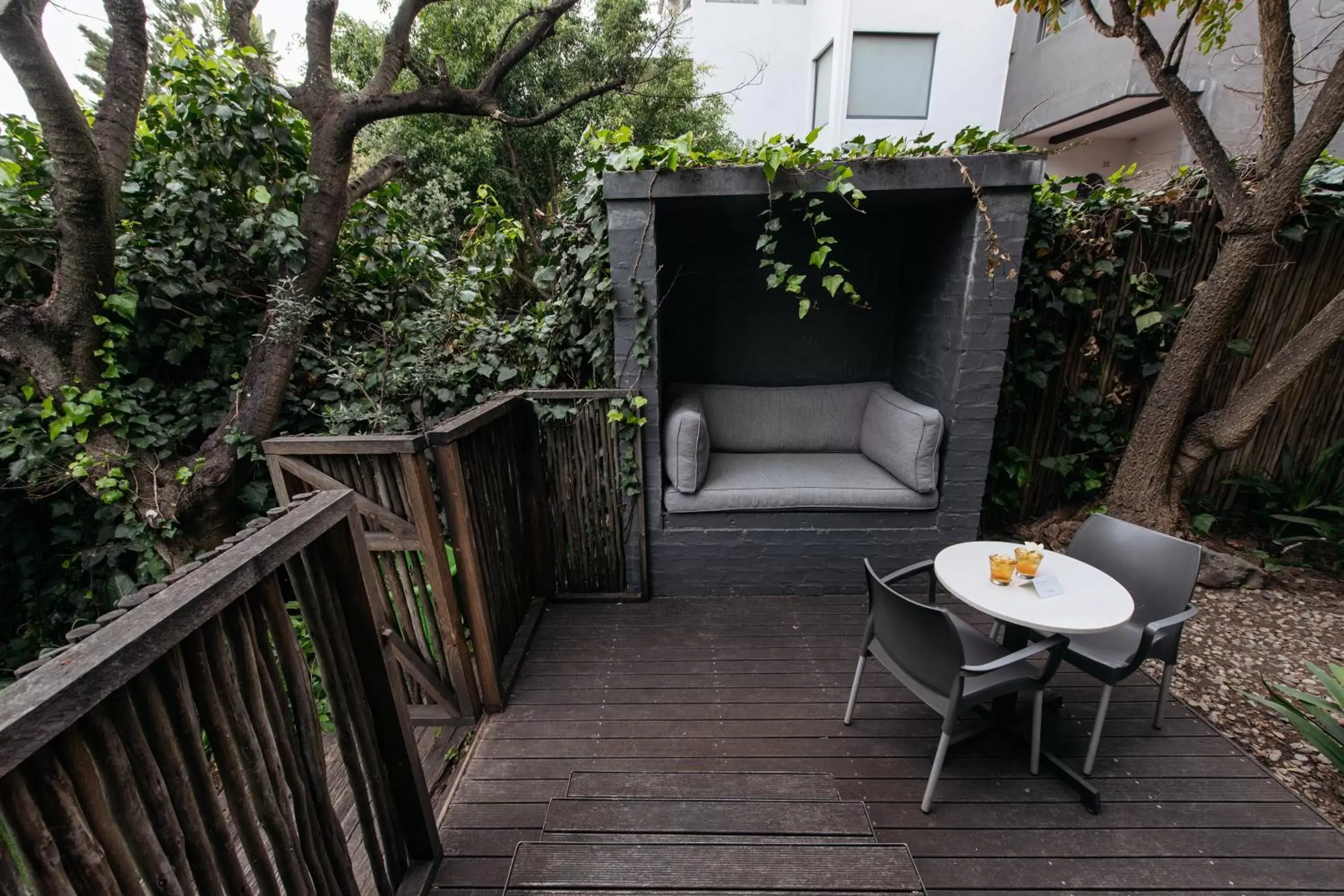 Garden view in The Tree House Boutique Hotel by The Living Journey Collection