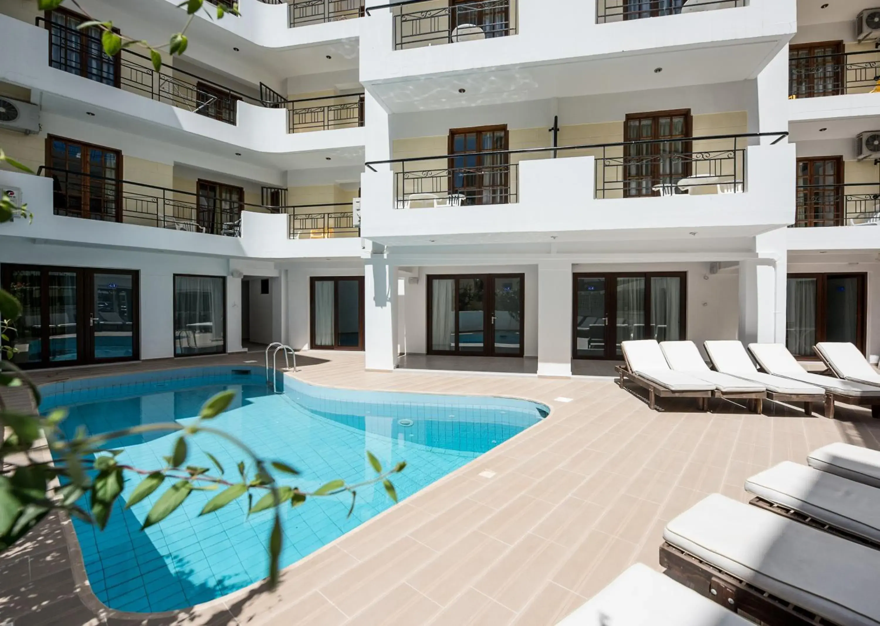 Swimming Pool in Artemis Hotel Apartments