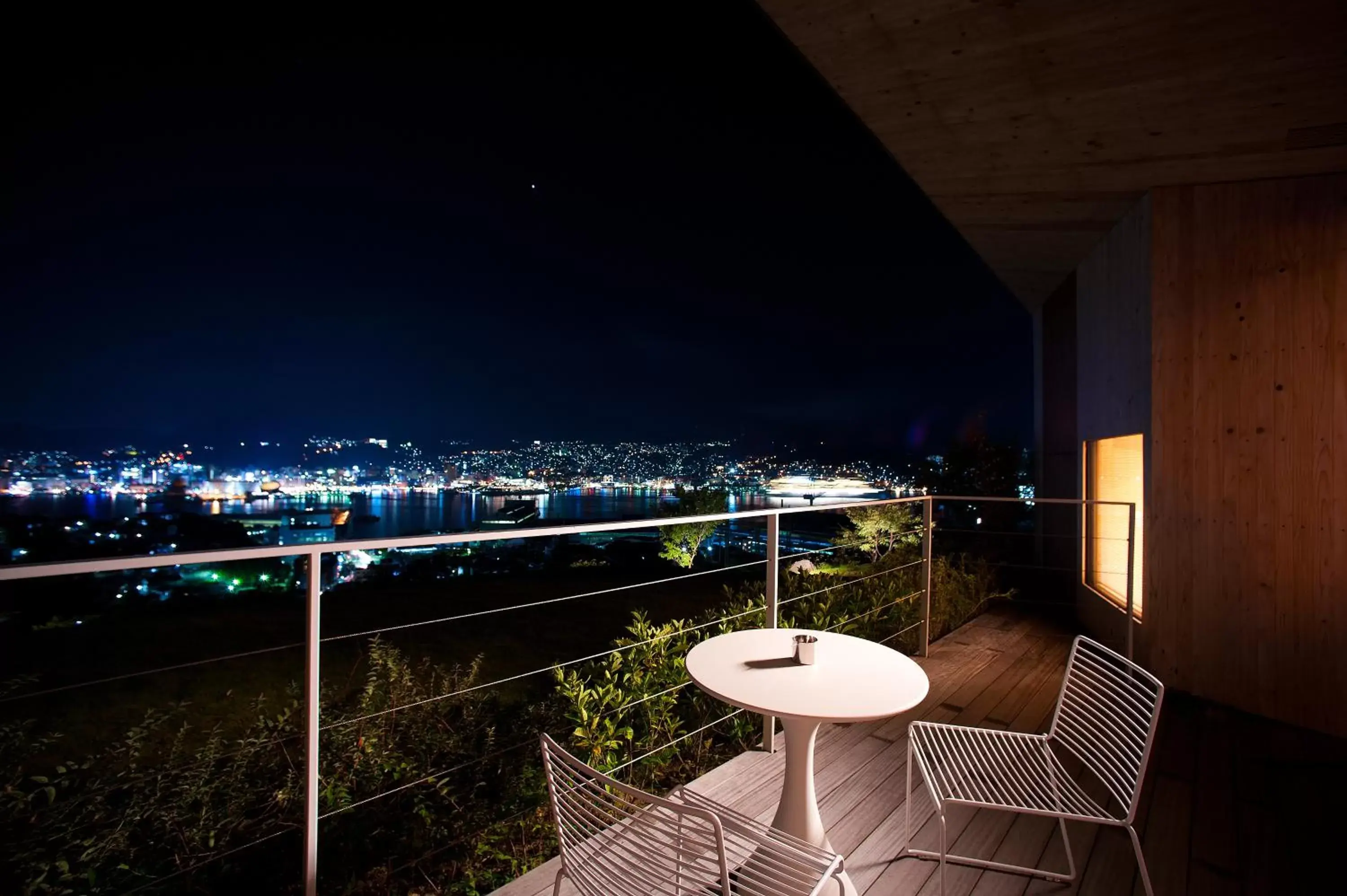 Balcony/Terrace in Garden Terrace Nagasaki Hotel & Resort