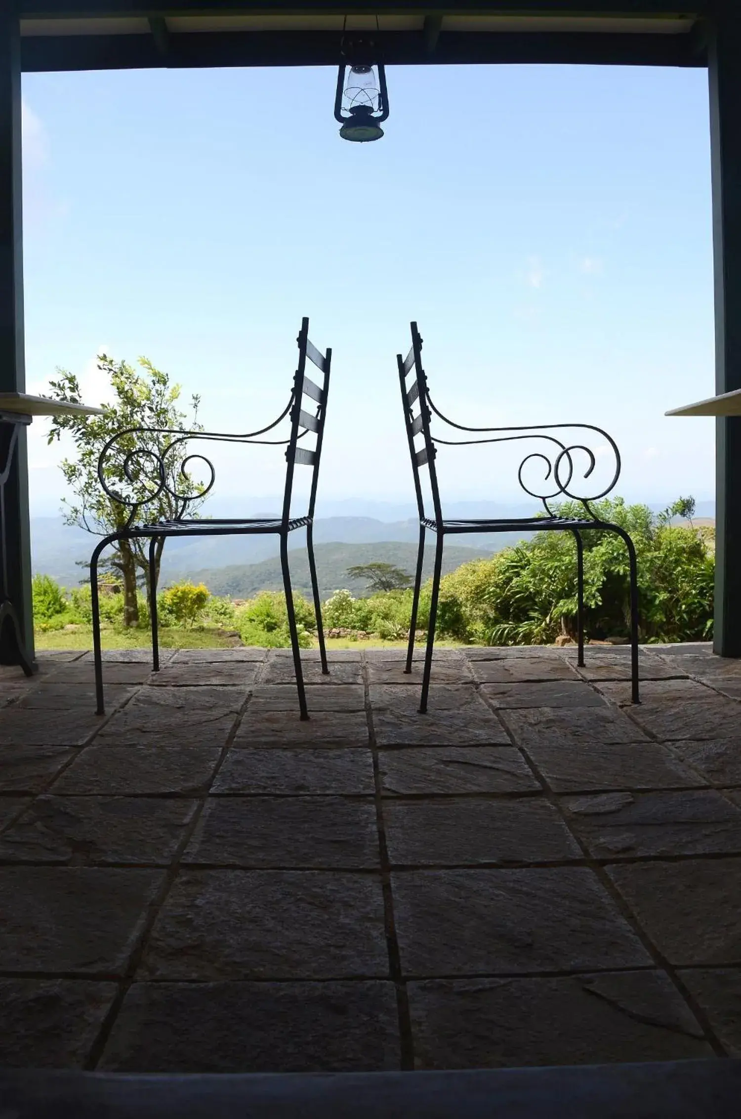 Garden view in Sir John's Bungalow