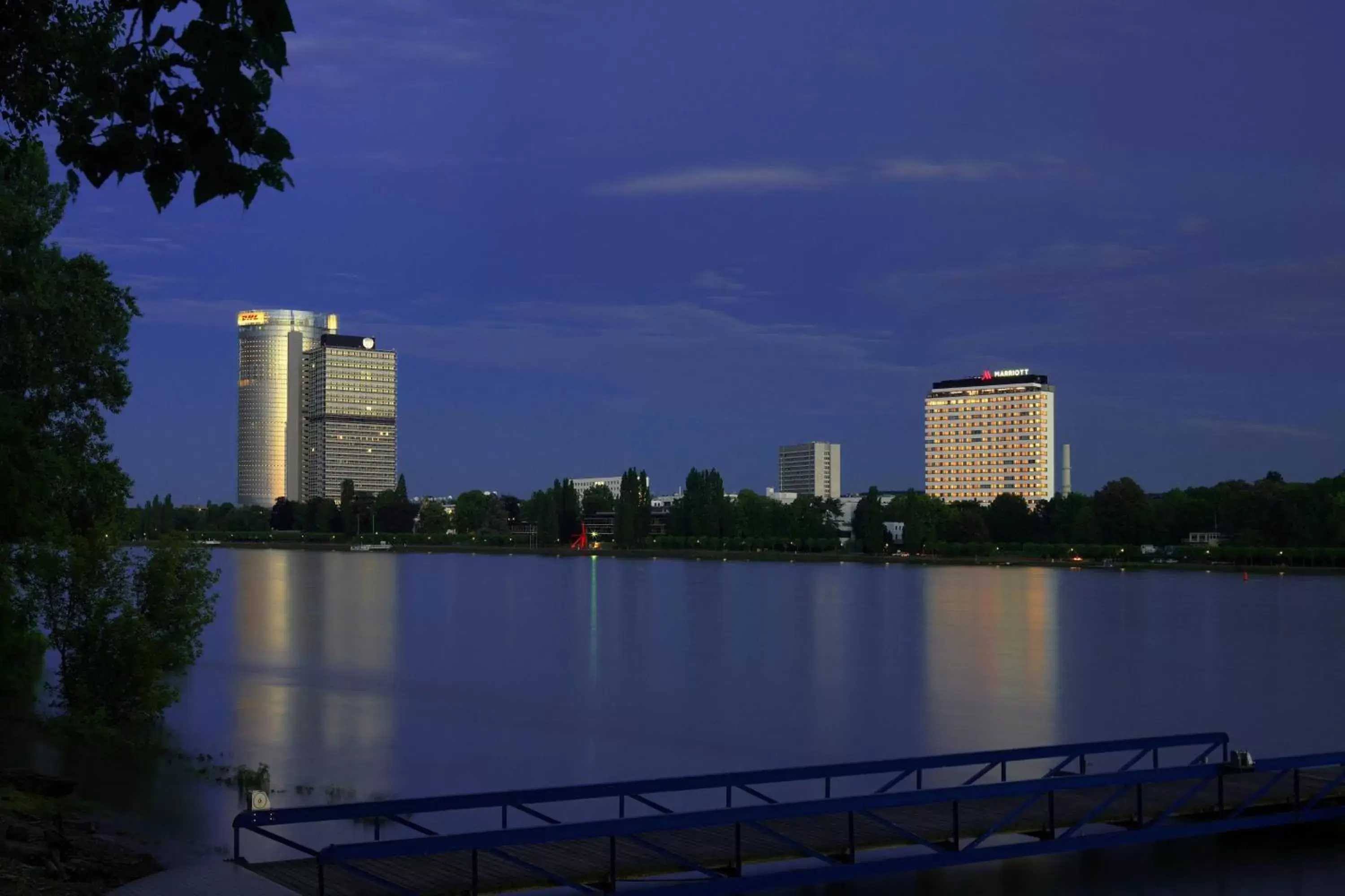 Property building in Bonn Marriott Hotel