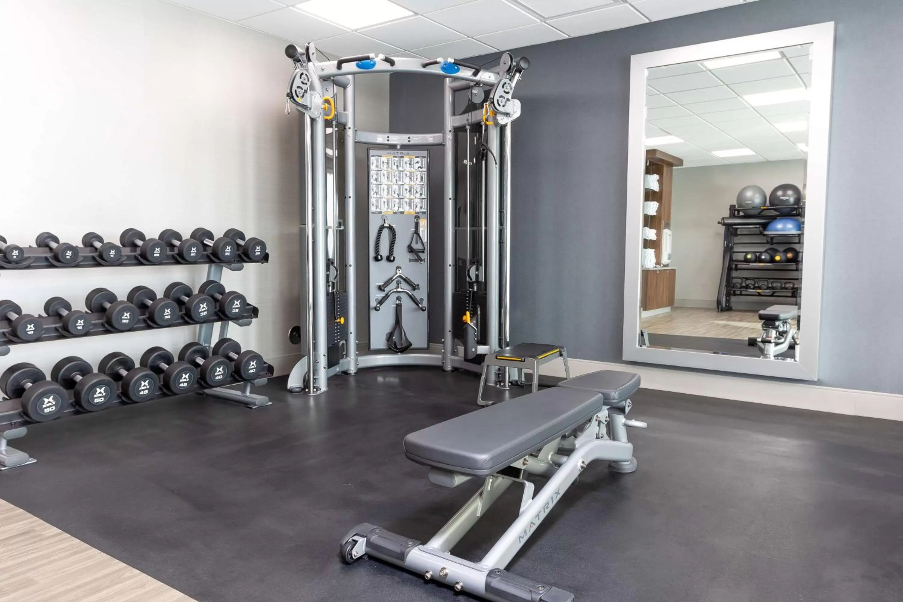 Fitness centre/facilities in Hampton Inn & Suites Santa Rosa Sonoma Wine Country