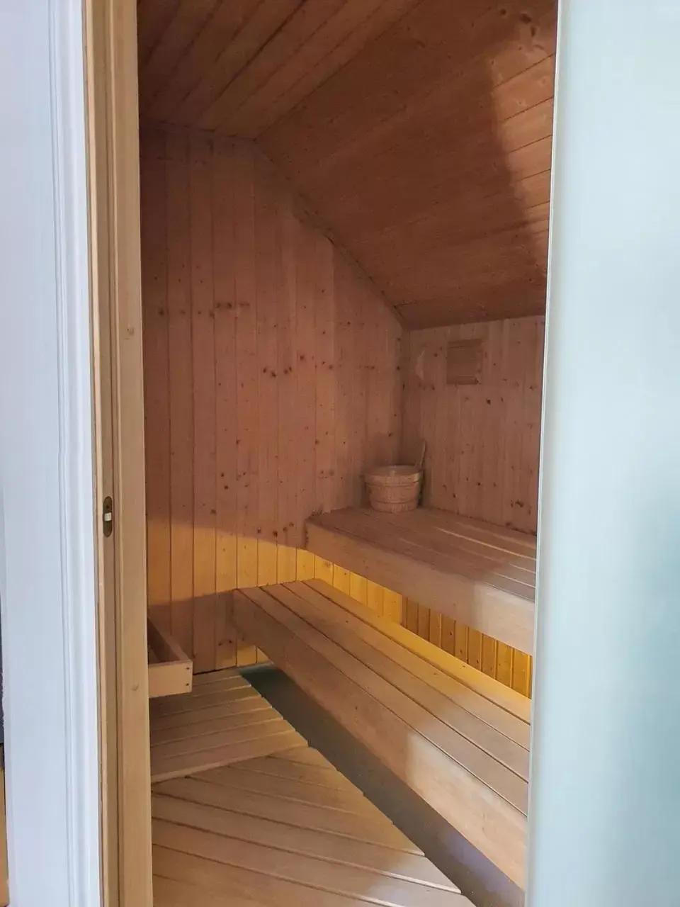 Sauna in Hustyns Resort Cornwall