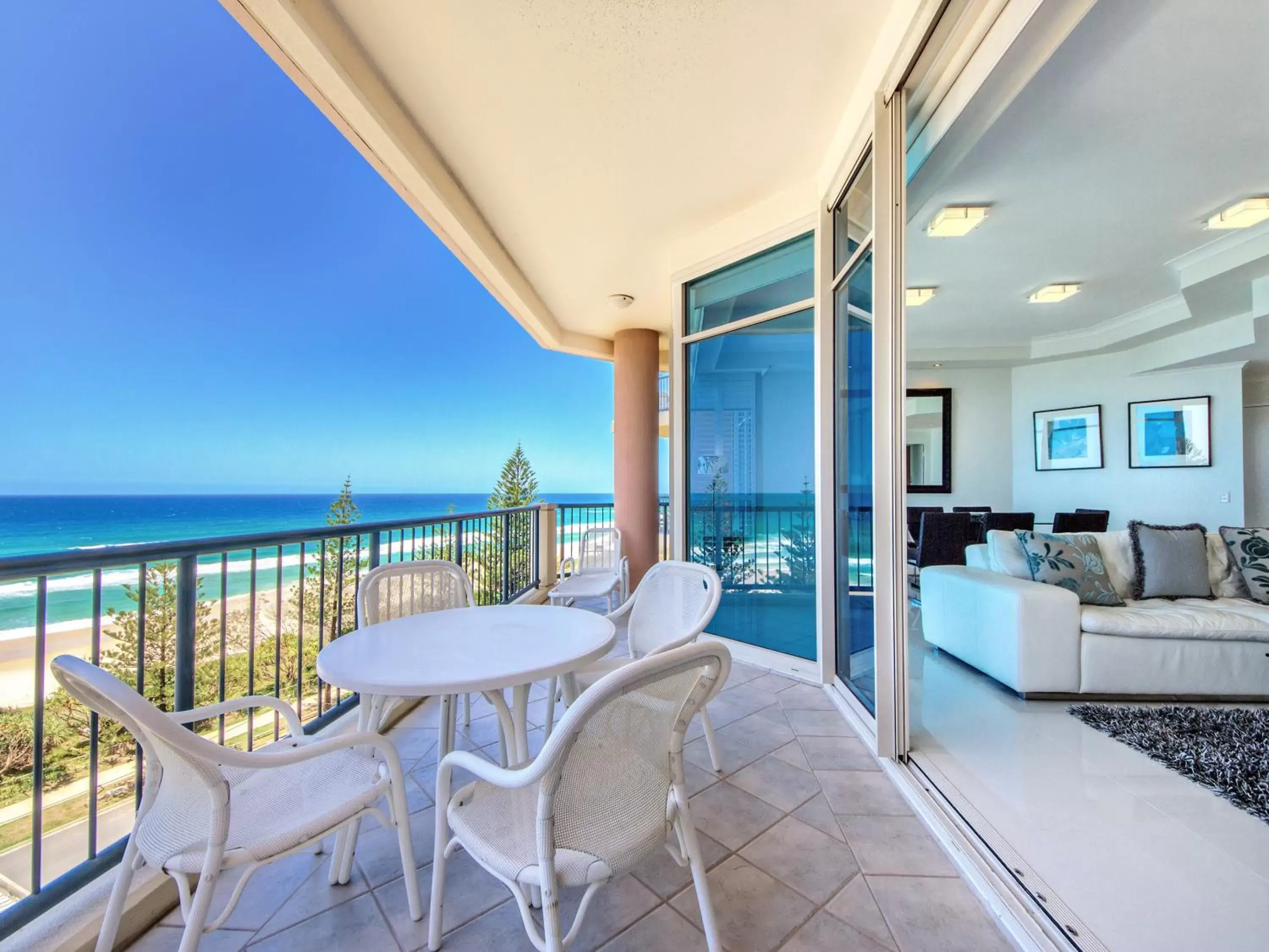 Balcony/Terrace in Oceana On Broadbeach