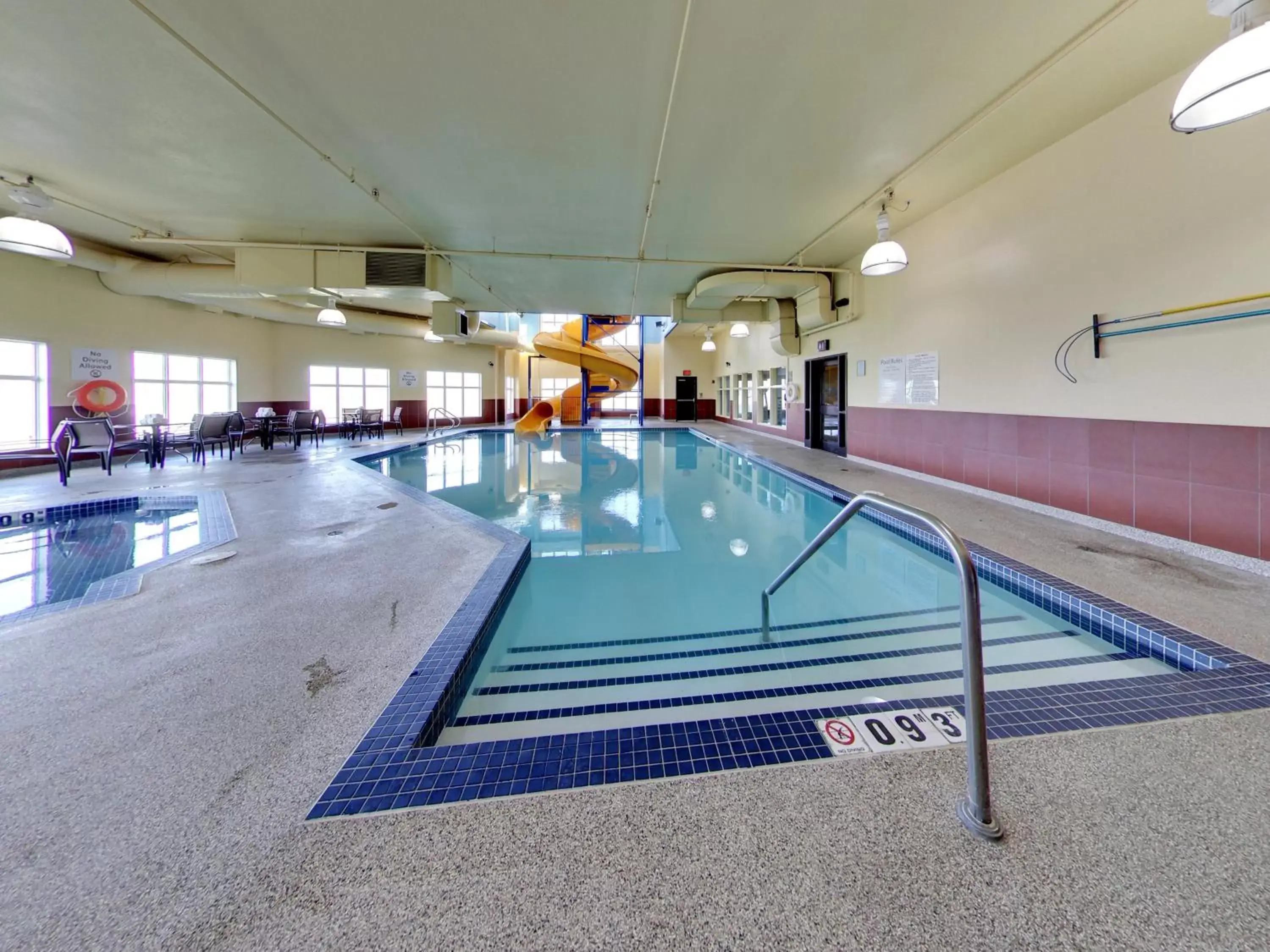 Swimming Pool in Holiday Inn Express Hotel & Suites - Edmonton International Airport, an IHG Hotel