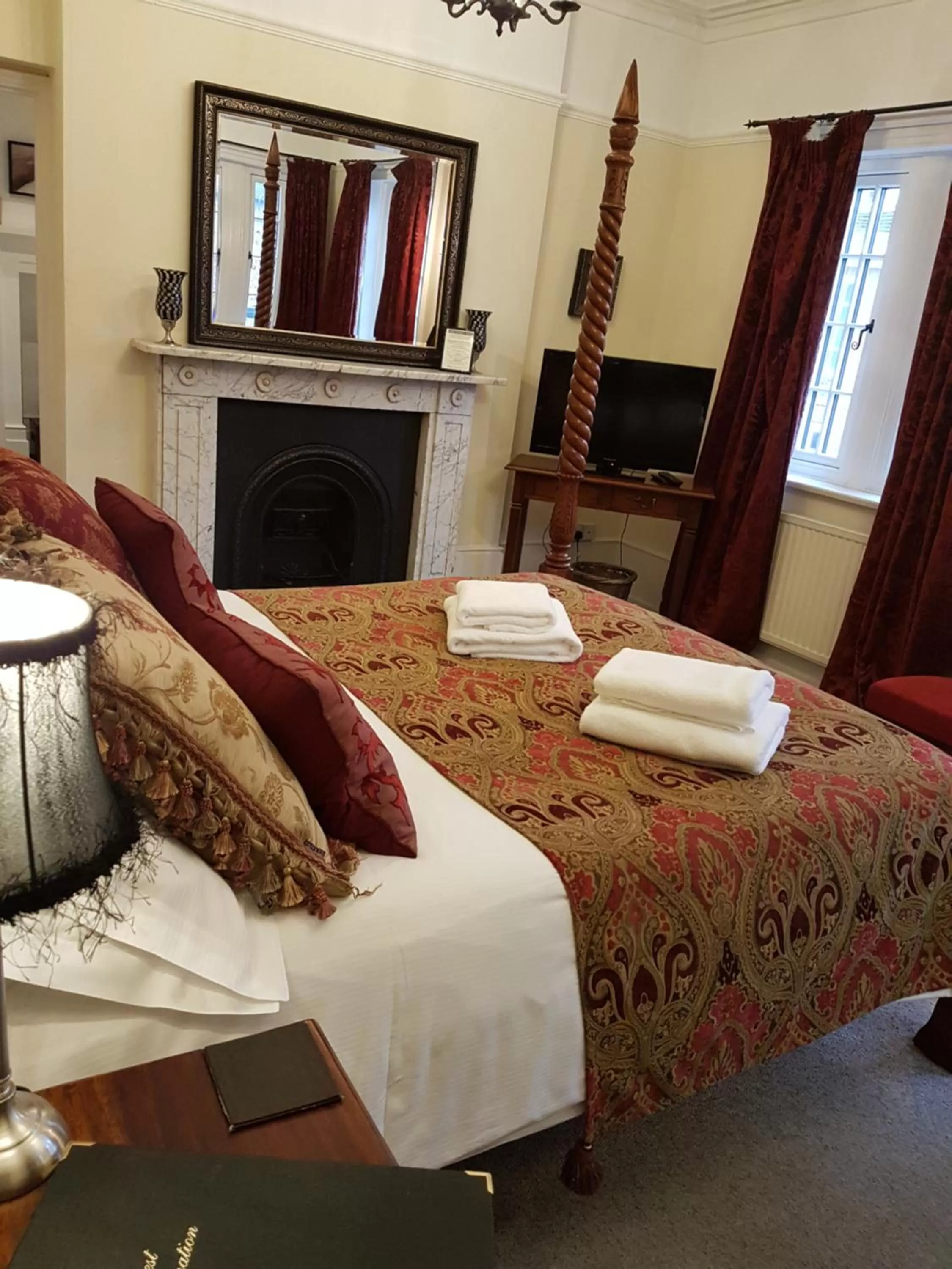 Bedroom, Bed in Gothic House