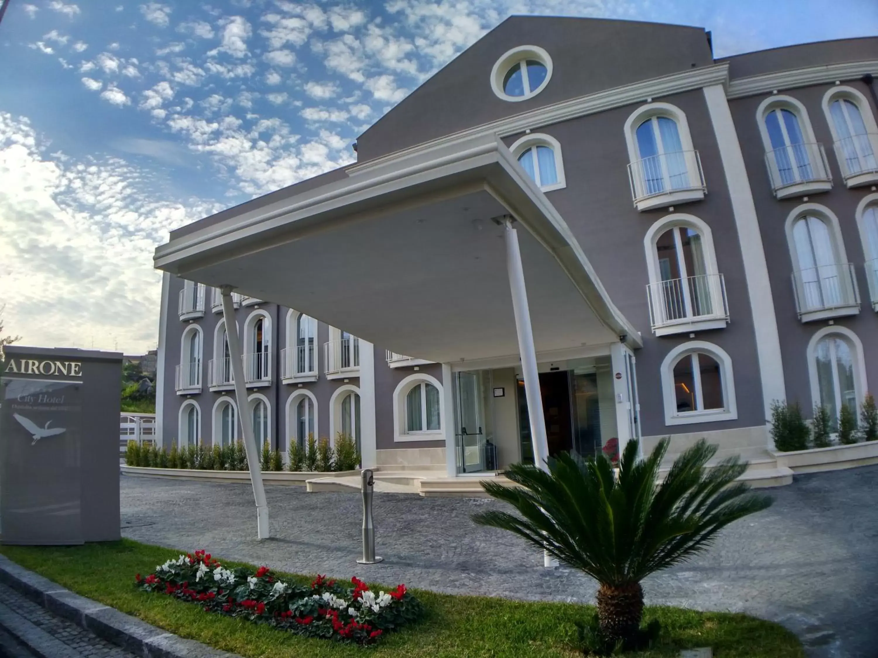 Facade/entrance, Property Building in Airone City Hotel