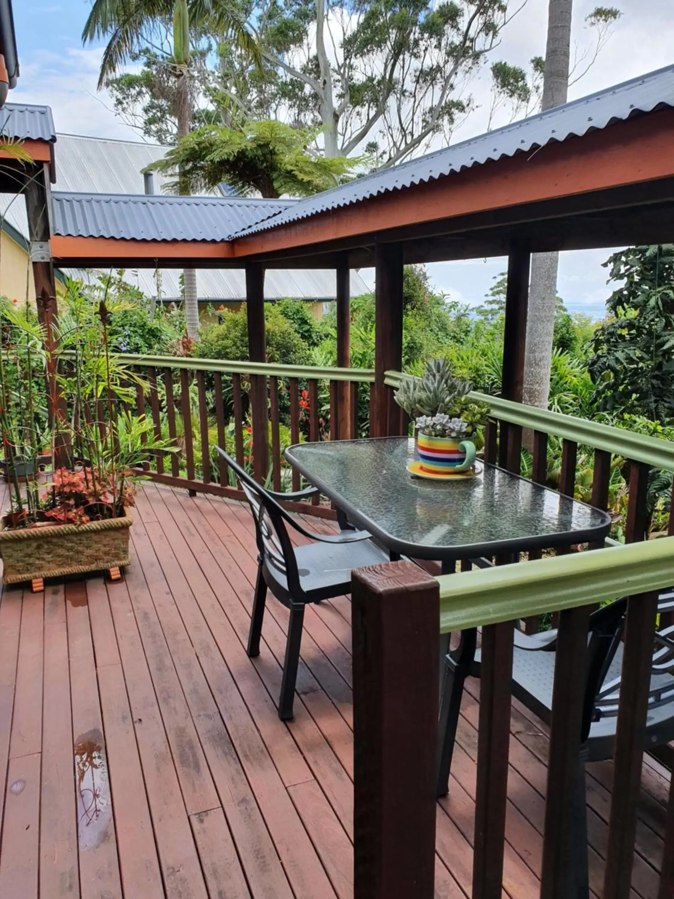 Balcony/Terrace in Tamborine Mountain Bed and Breakfast