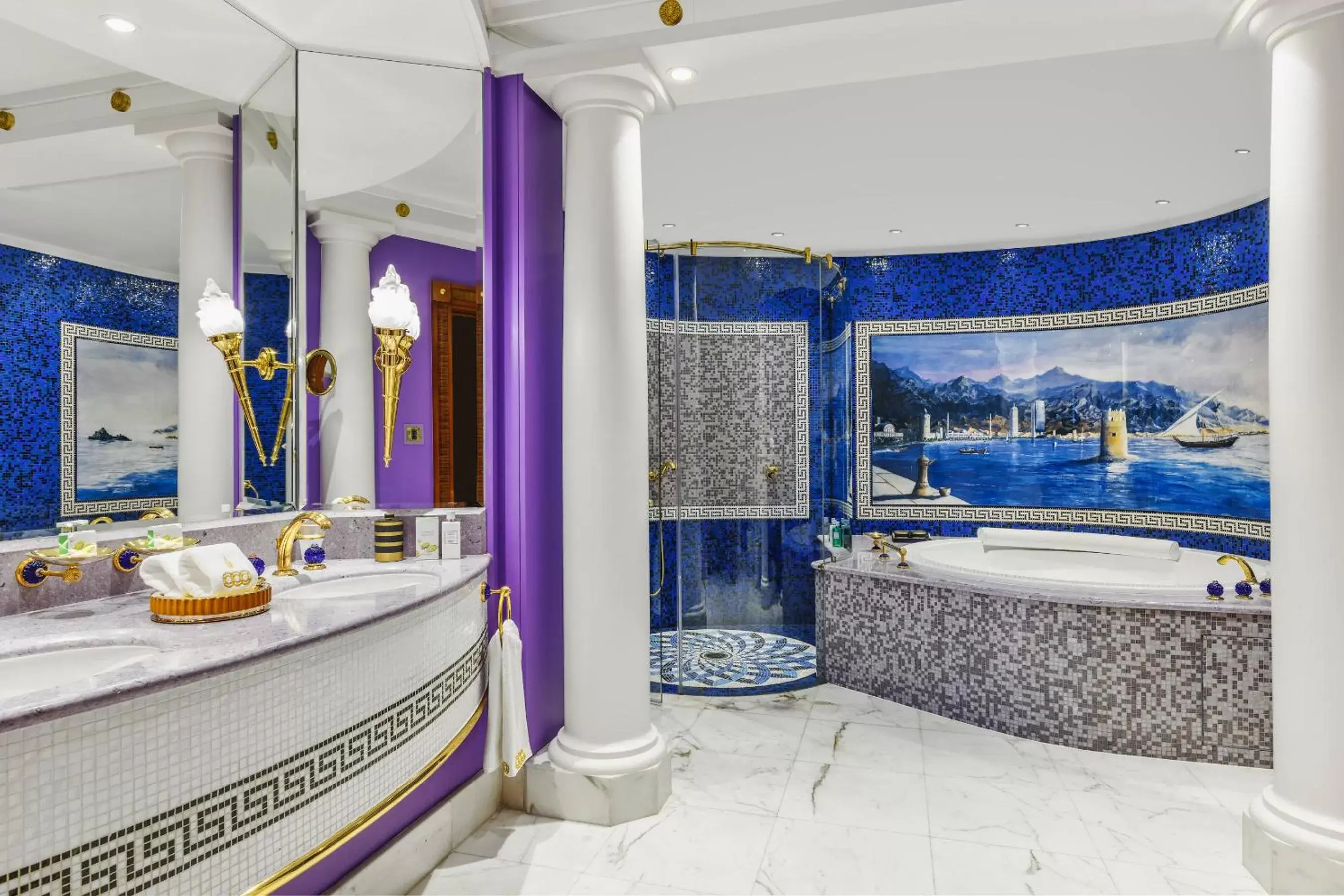 Shower, Bathroom in Burj Al Arab Jumeirah