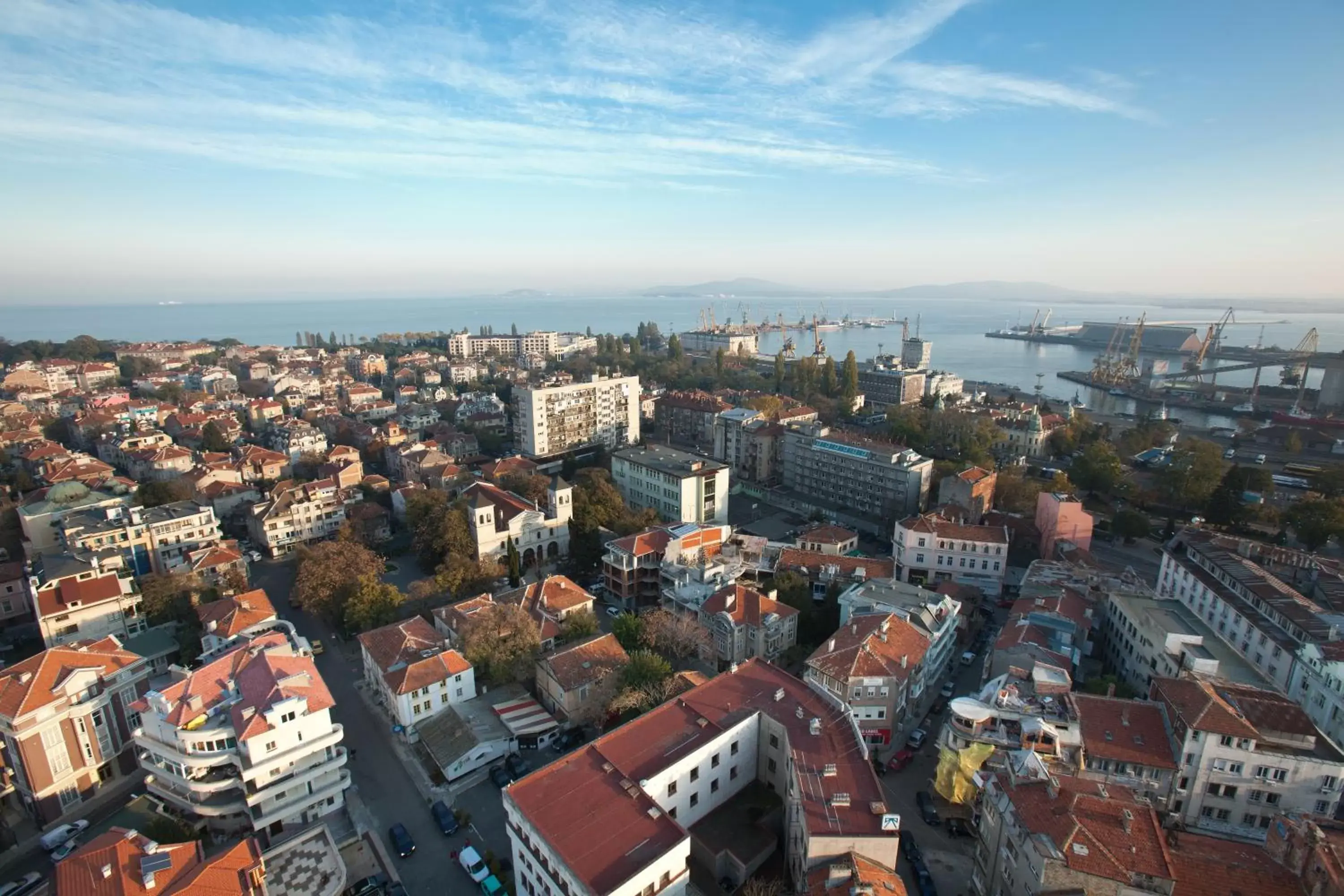 Bird's eye view, Bird's-eye View in Hotel Bulgaria