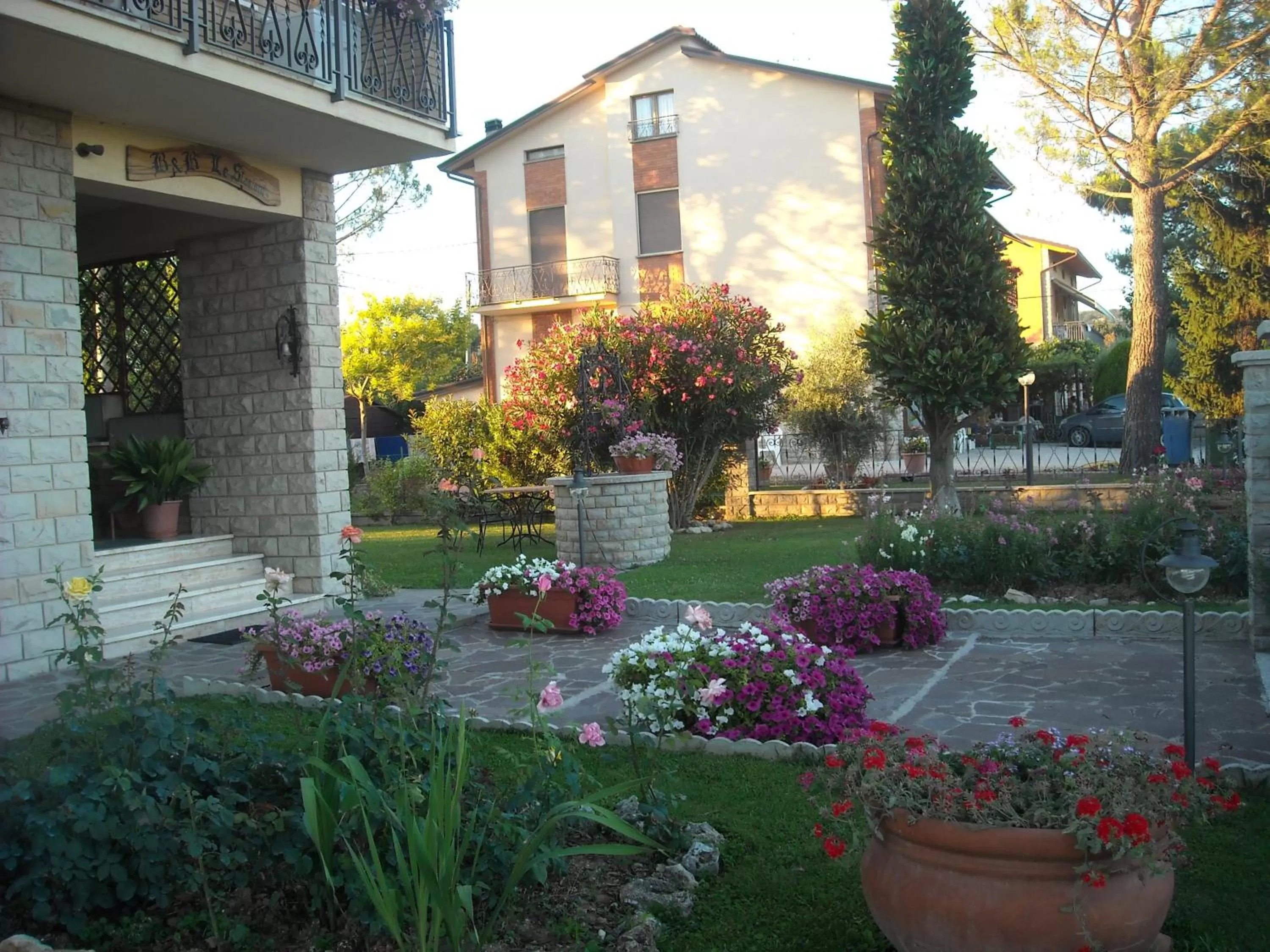 Garden in B&B Le Stagioni