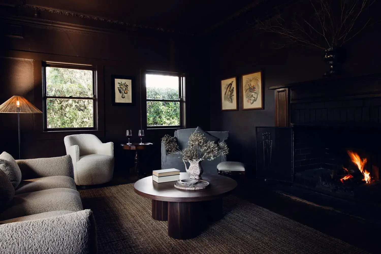 Living room in Links House Living room in Links House