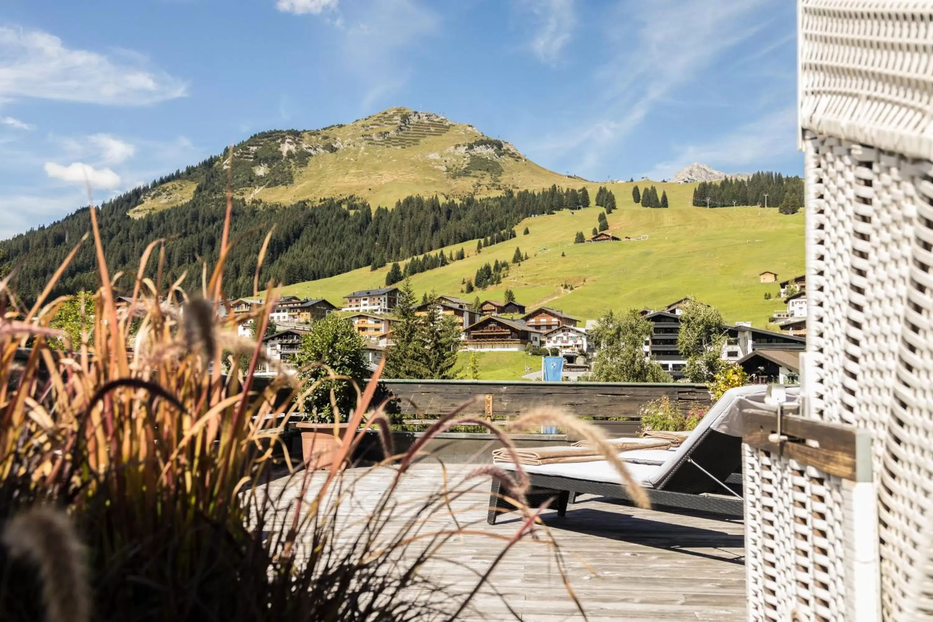 Balcony/Terrace, Mountain View in Pfefferkorn's Hotel