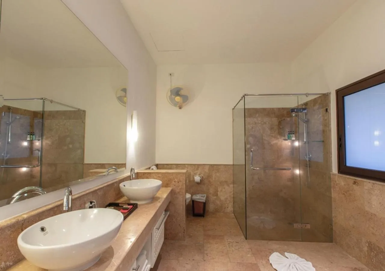 Shower in IndoChine Resort and Villas