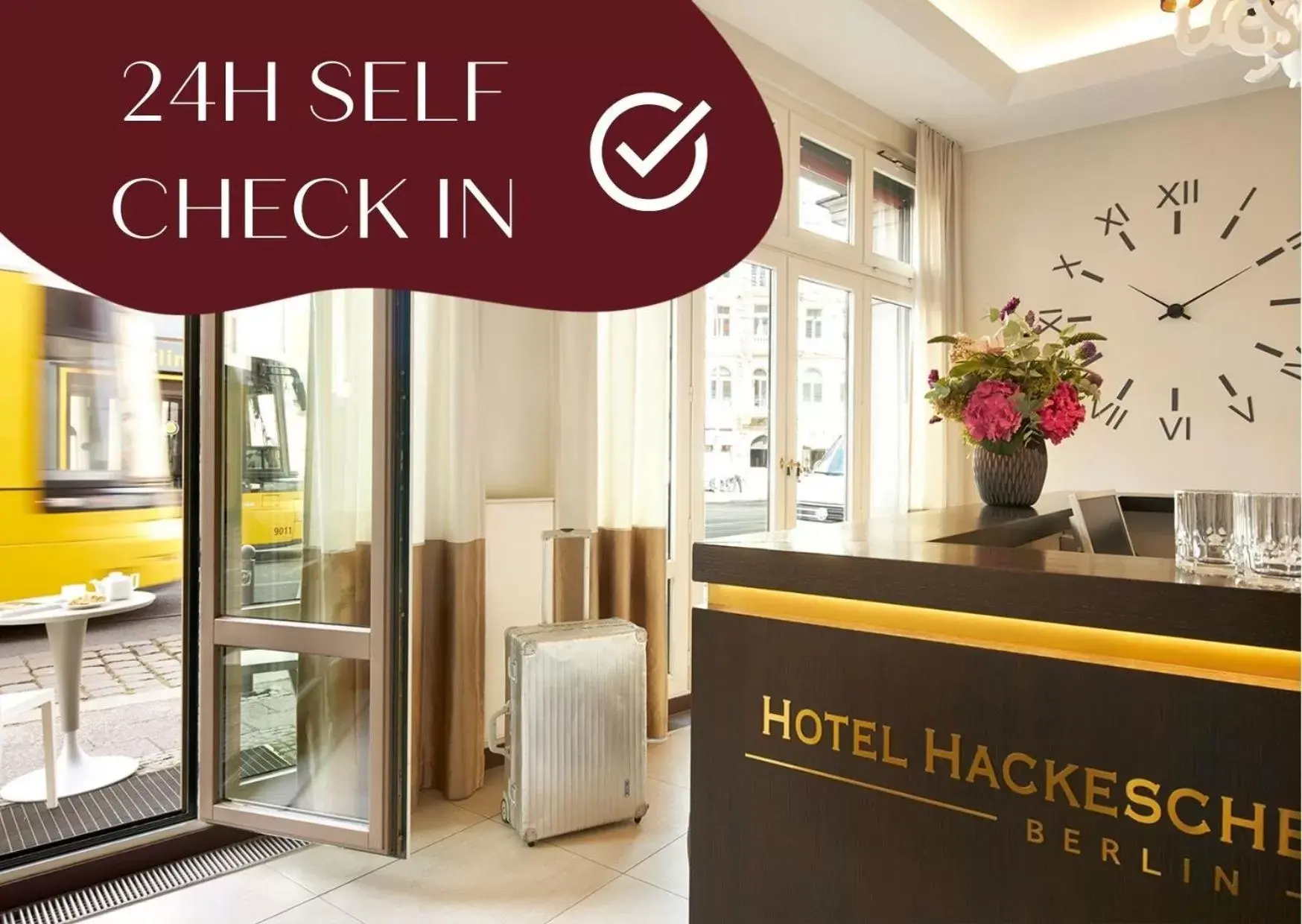 Lobby or reception, Property Logo/Sign in Classik Hotel Hackescher Markt