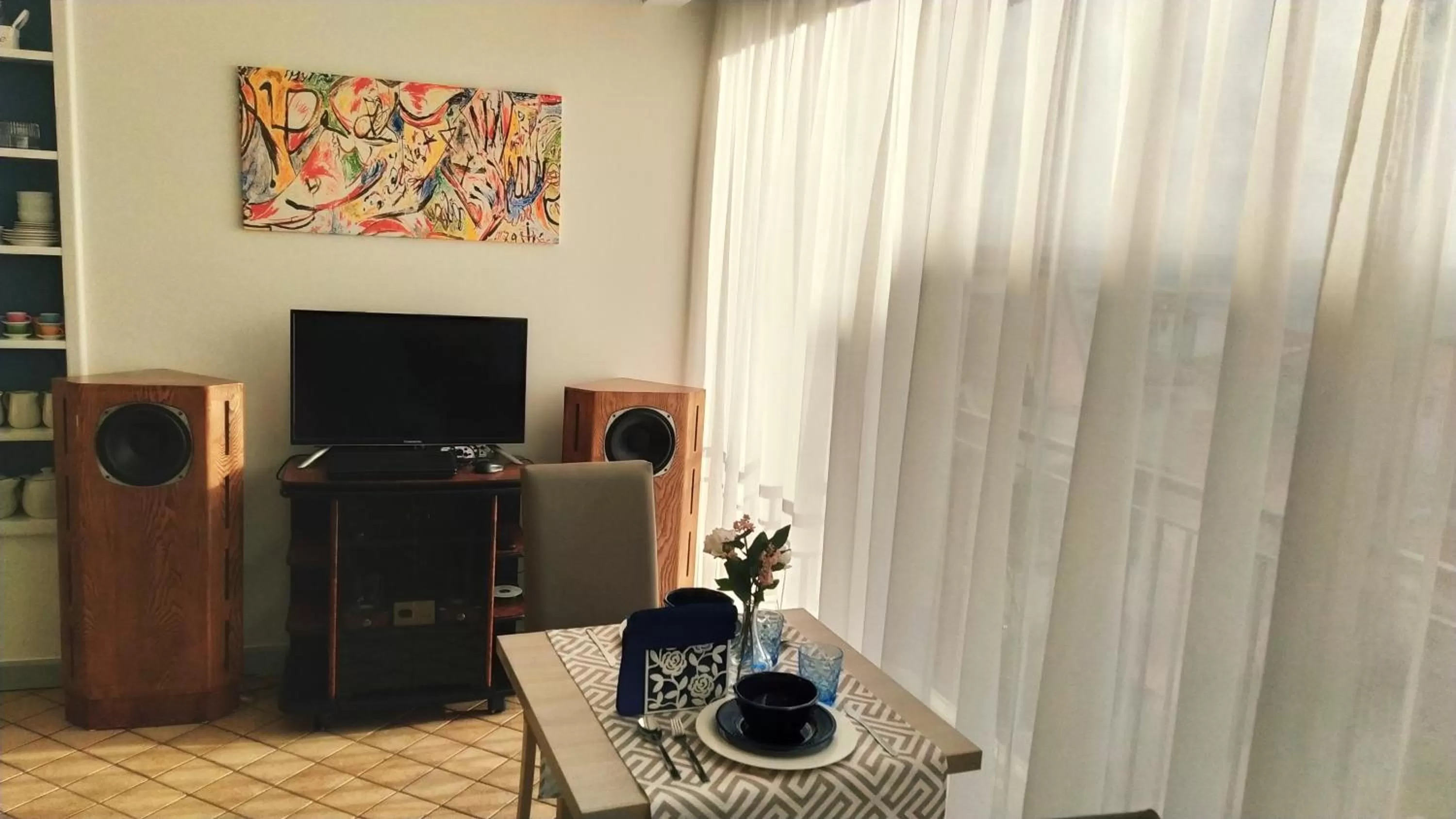 Patio in B&B La Stazione