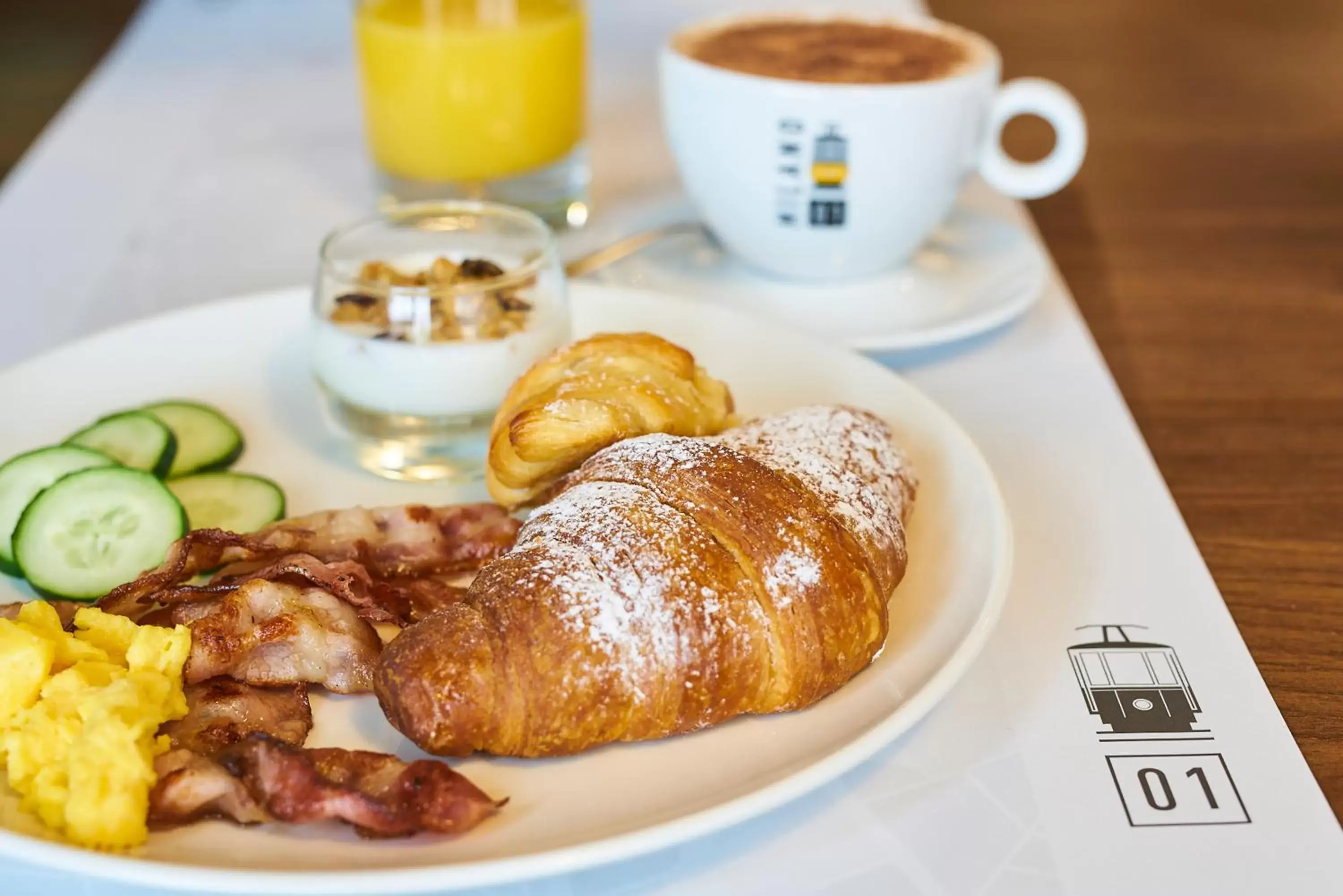 Buffet breakfast, Breakfast in Ibis Milano Centro
