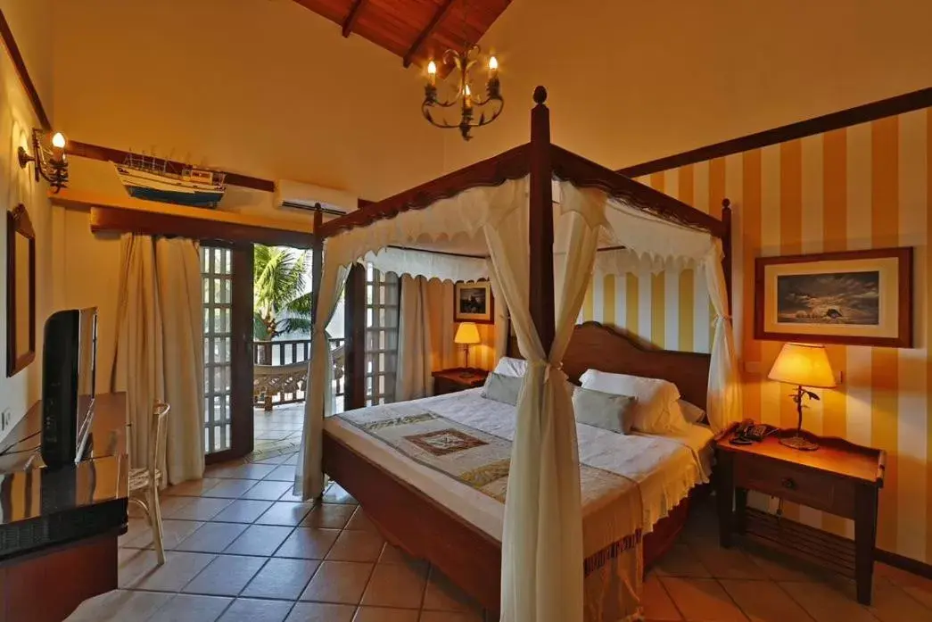 Bed in Manary Praia Hotel