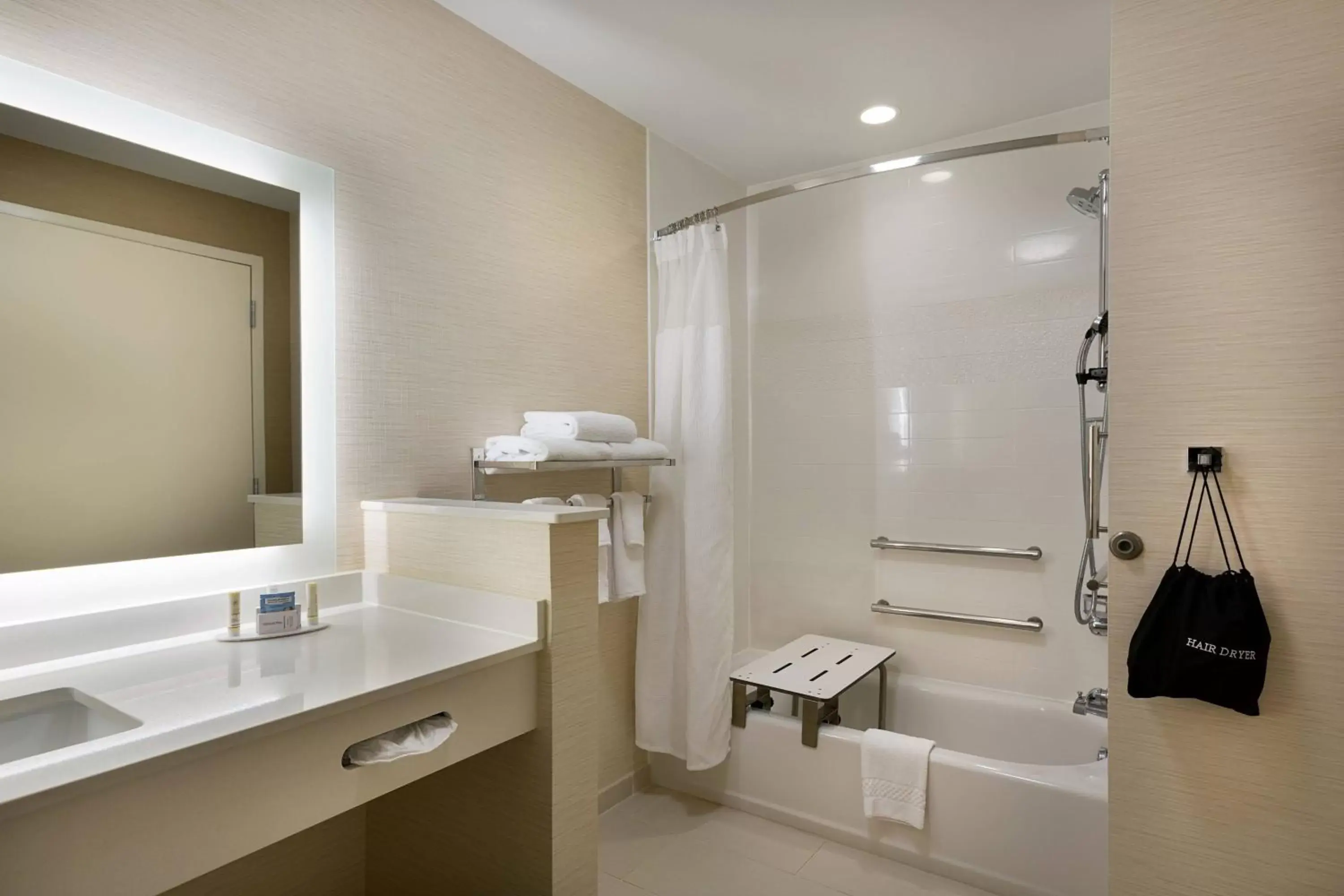 Bathroom in Fairfield Inn & Suites by Marriott Rock Hill