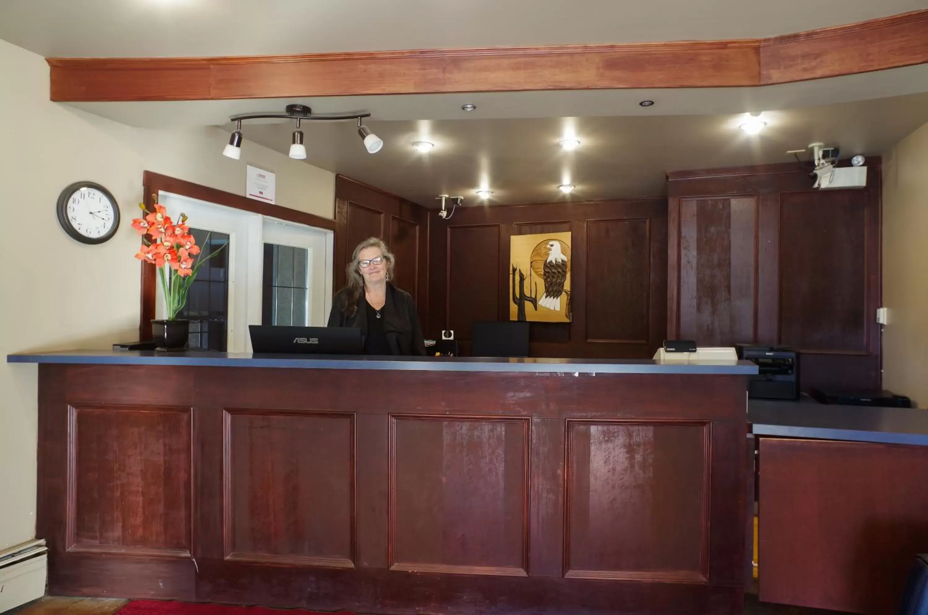 Staff, Lobby/Reception in Canadas Best Value Inn and Suites Fernie