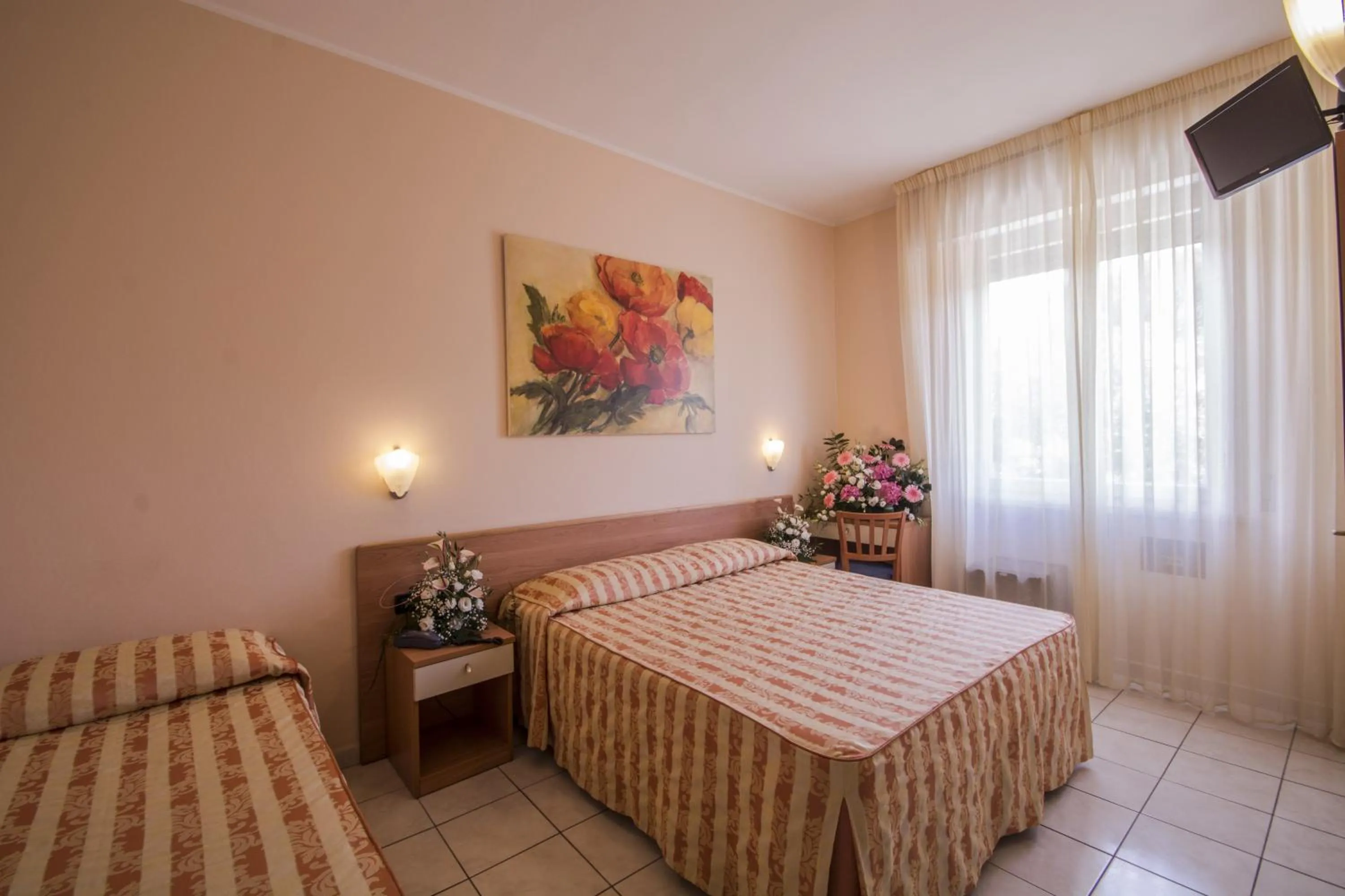 Bedroom, Bed in Hotel Riviera Blu