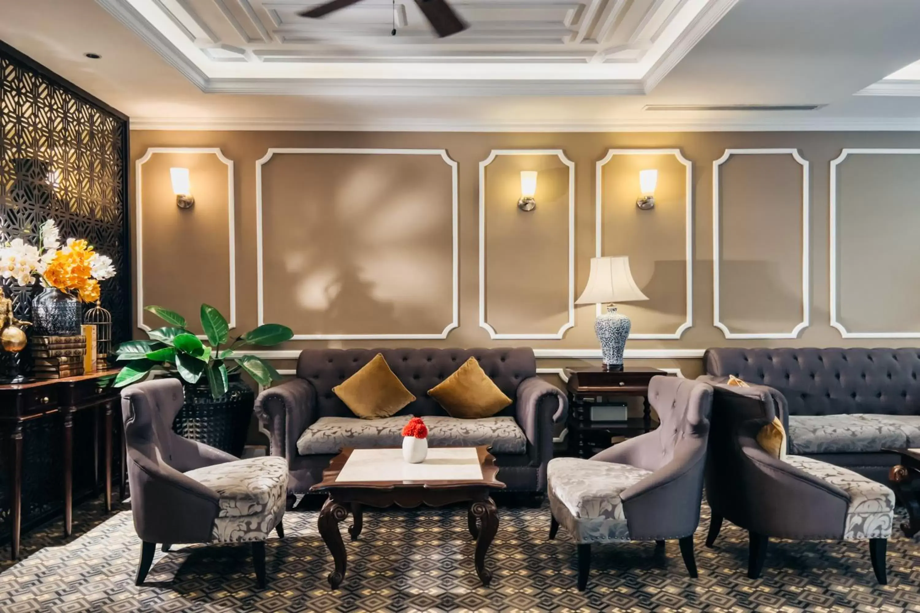 Lobby or reception, Lobby/Reception in Hanoi La Siesta Hotel & Spa