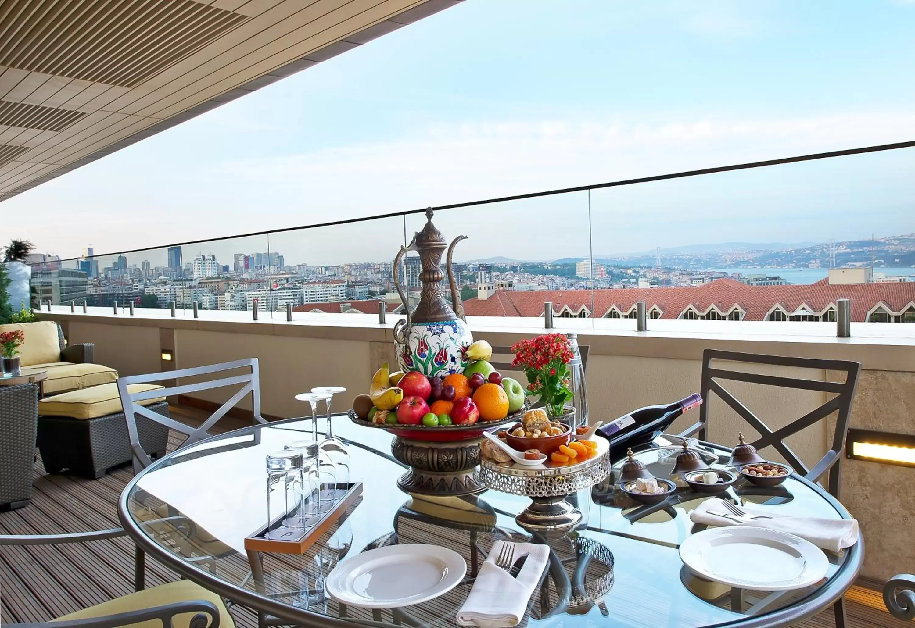 Balcony/Terrace in Divan Istanbul