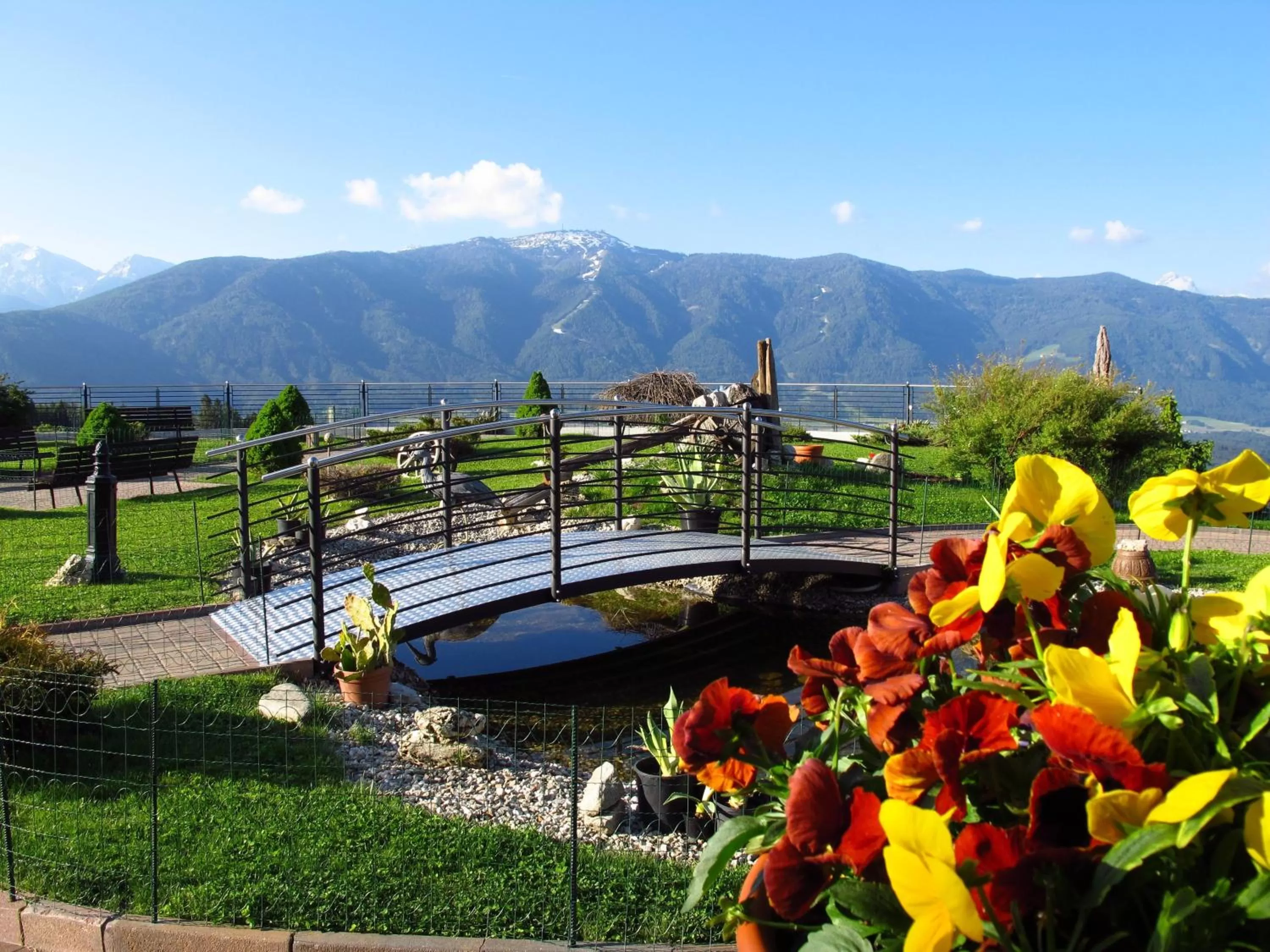 Garden in Hotel Amaten