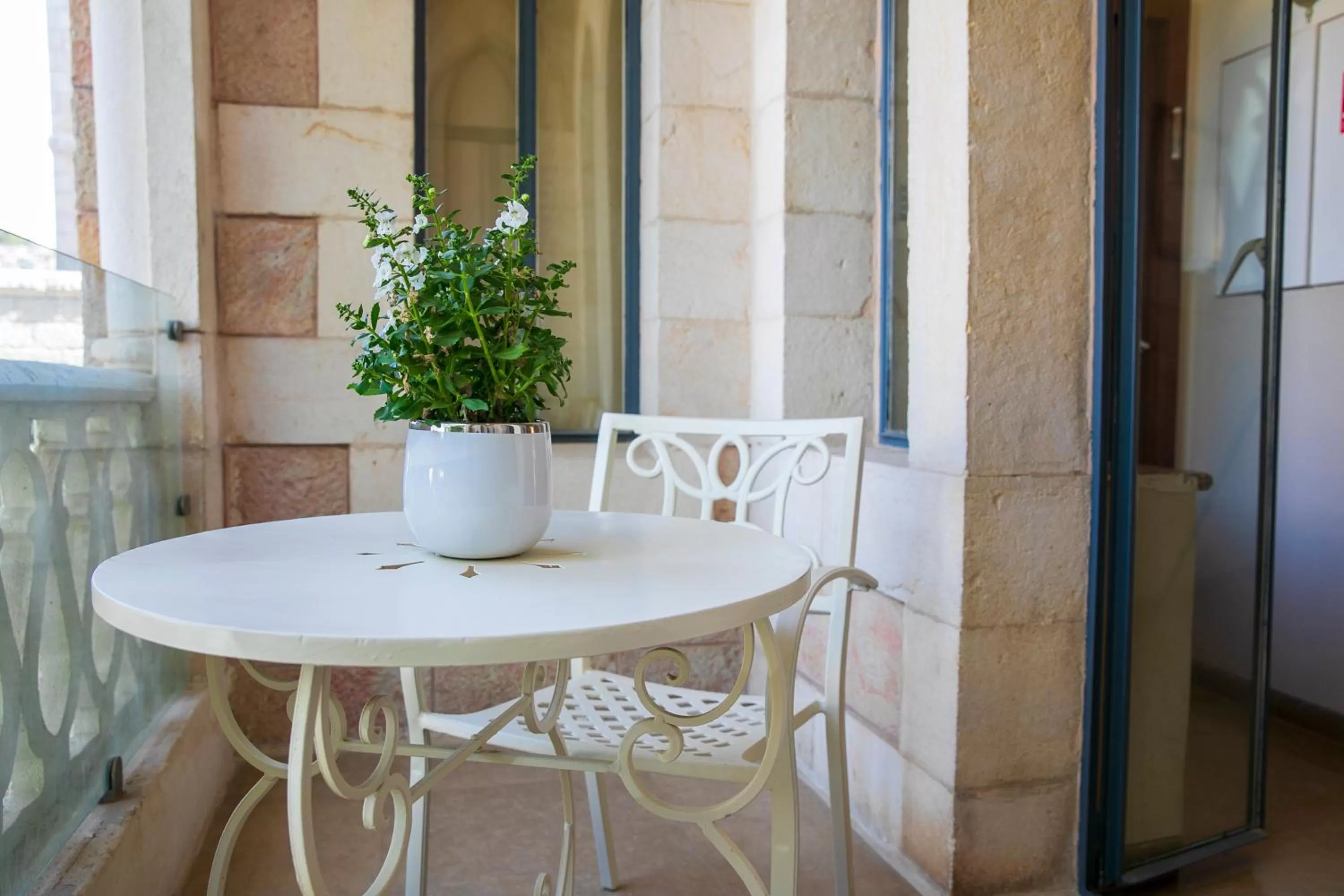 Balcony/Terrace in Villa Brown Moshava - a member of Brown Hotels